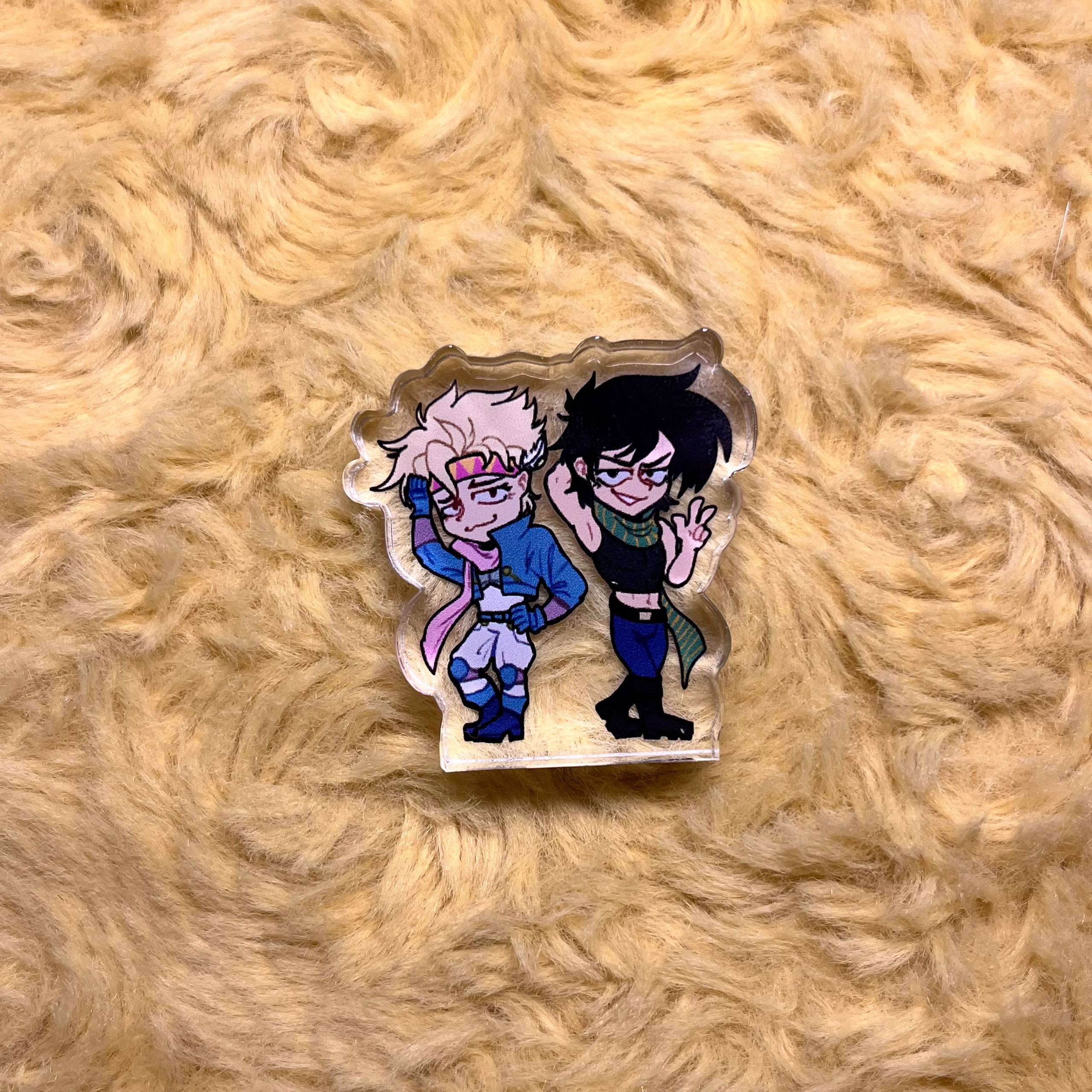 Стенд 8мм Джозеф и Цезарь