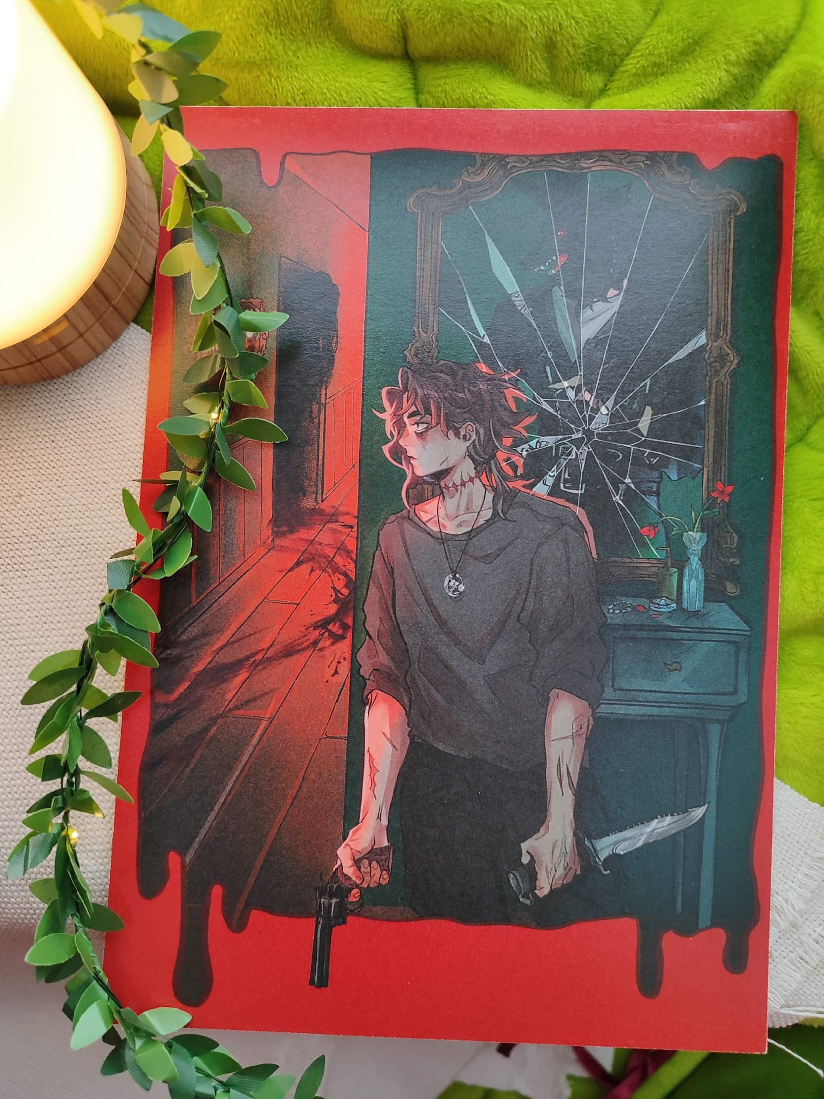 Открытка Красный