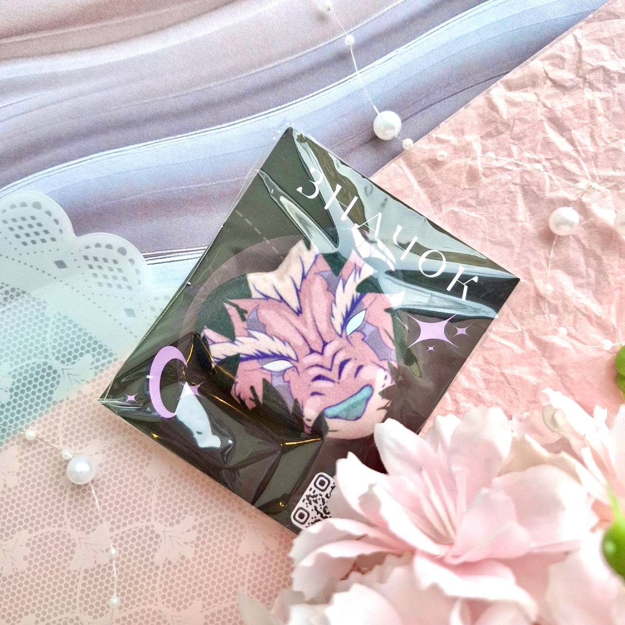 Значок плюшевый варкрафт друид кот