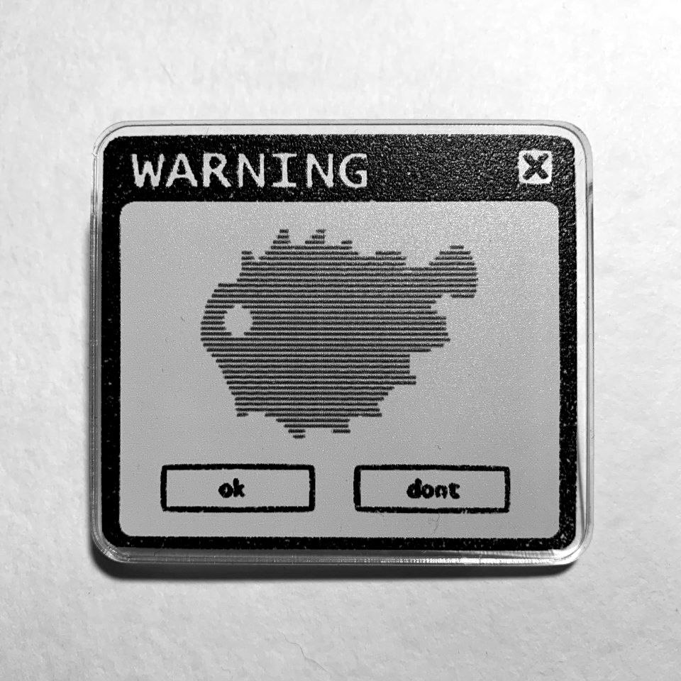 Пин 6см рыба