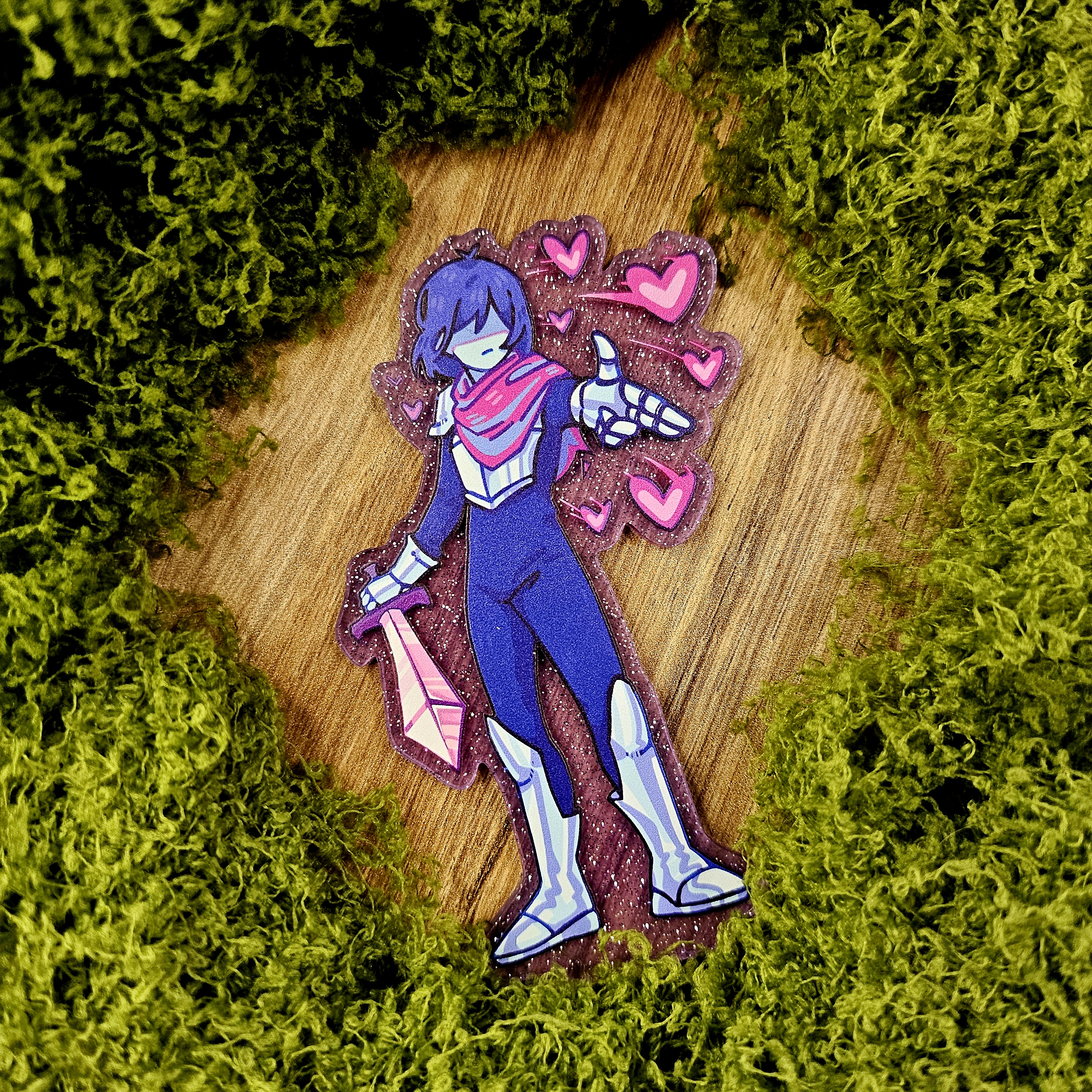 Стенд Крис deltarune 10см