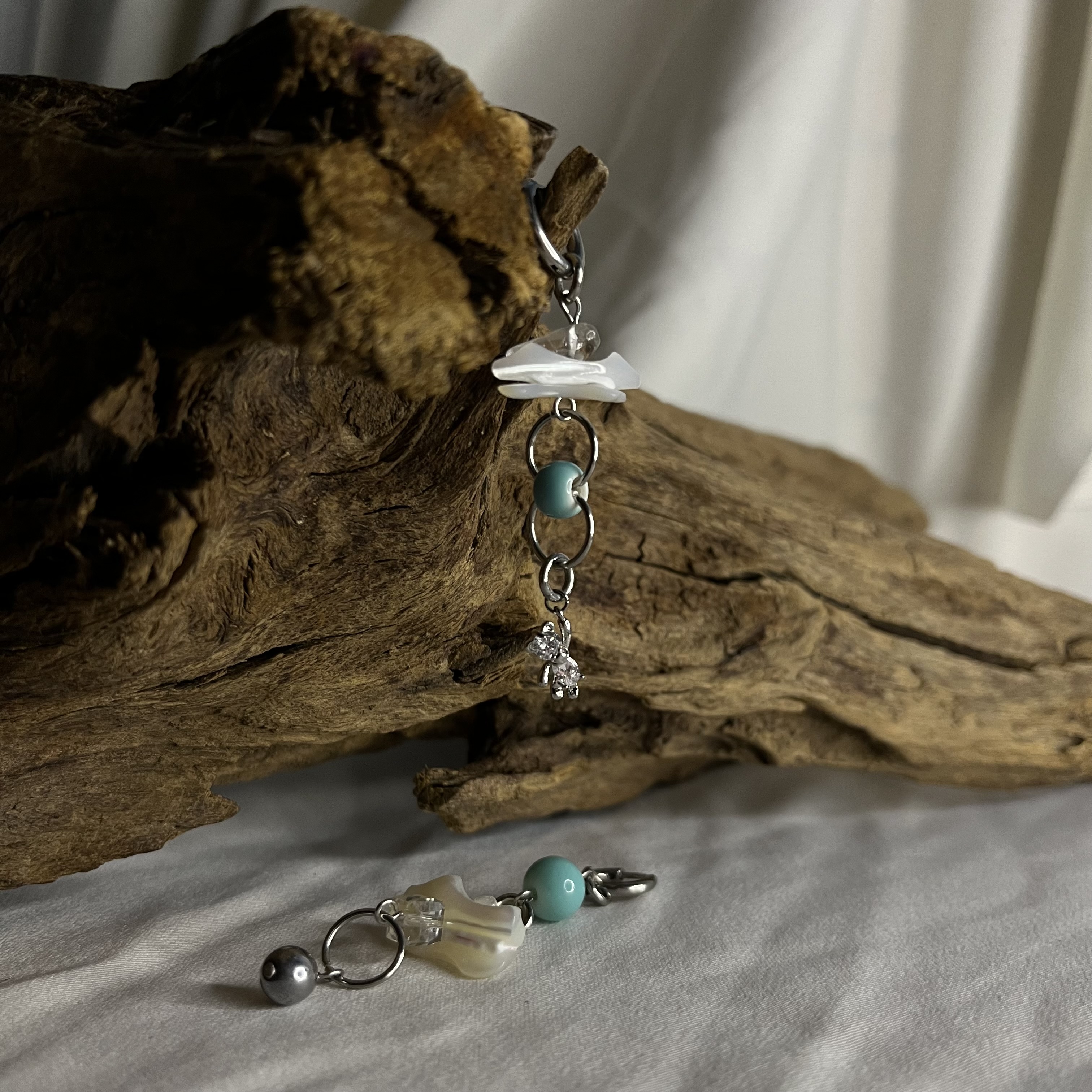 Серьги «Полярный медведь»