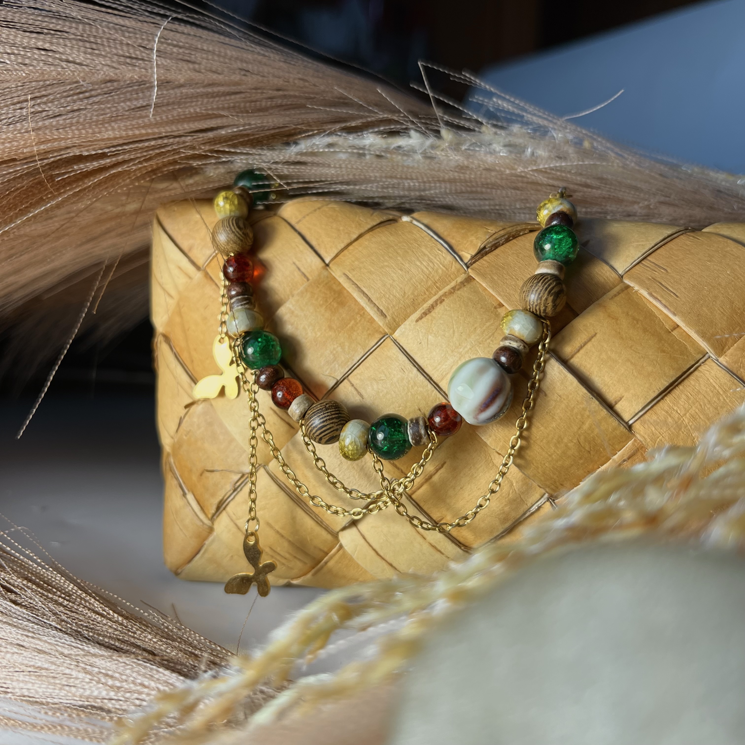 Колье «Мотылек»