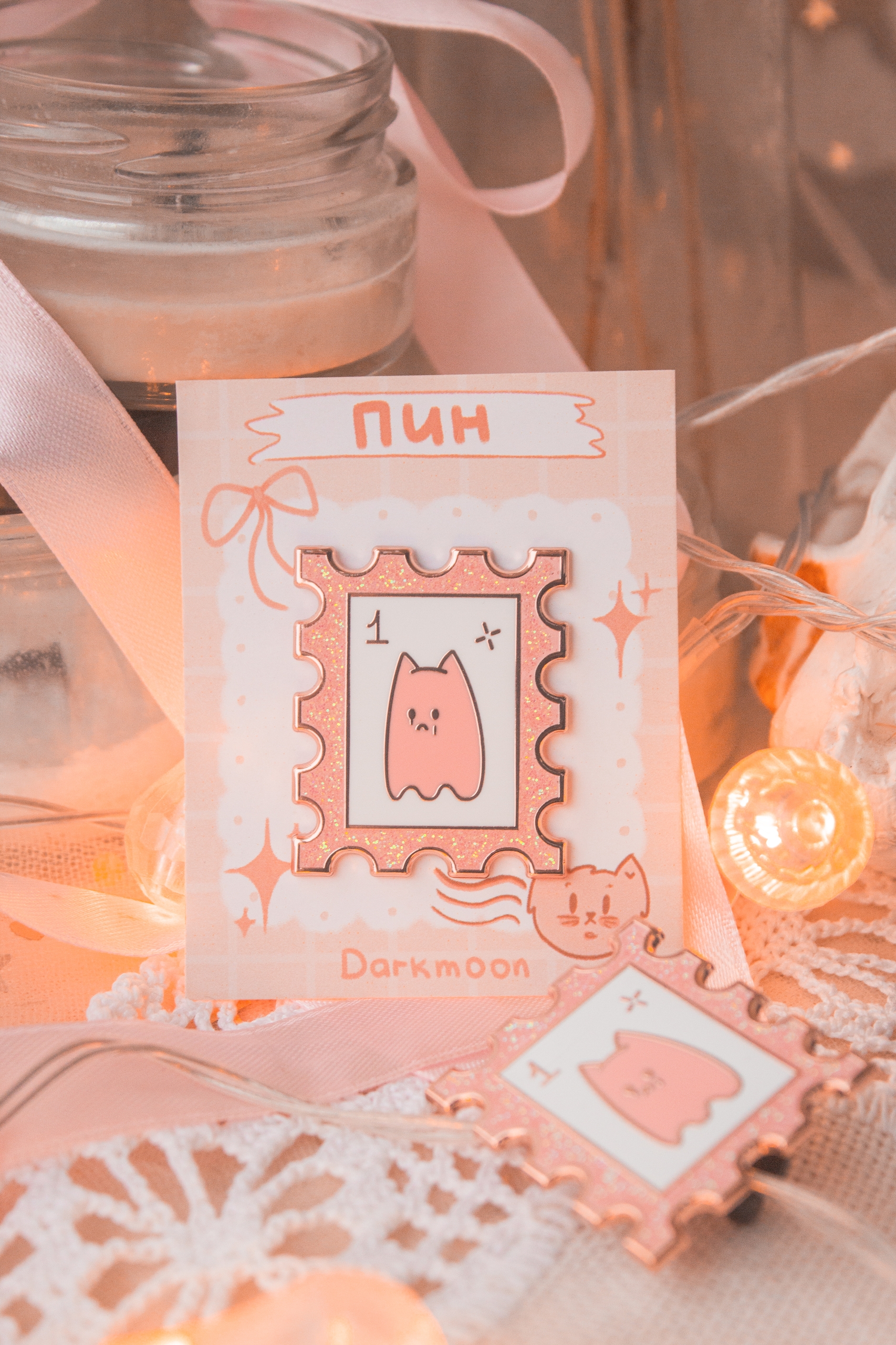 Пин «котопризрак»