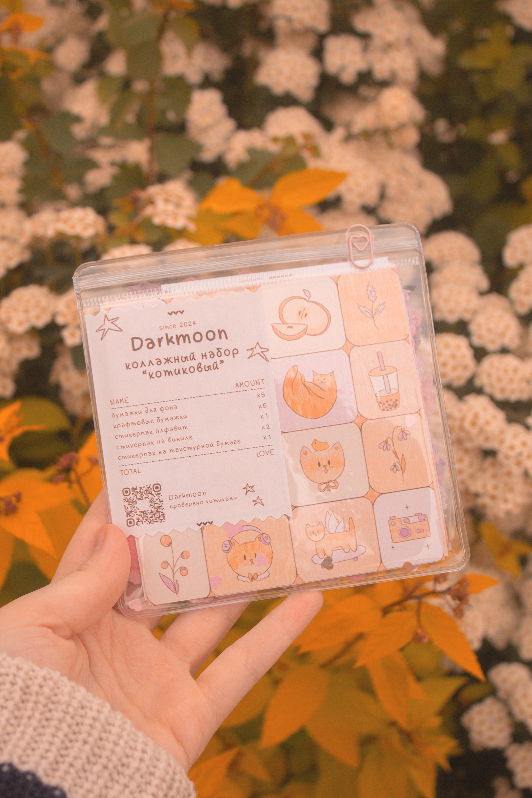 Коллажный набор «котиковый»