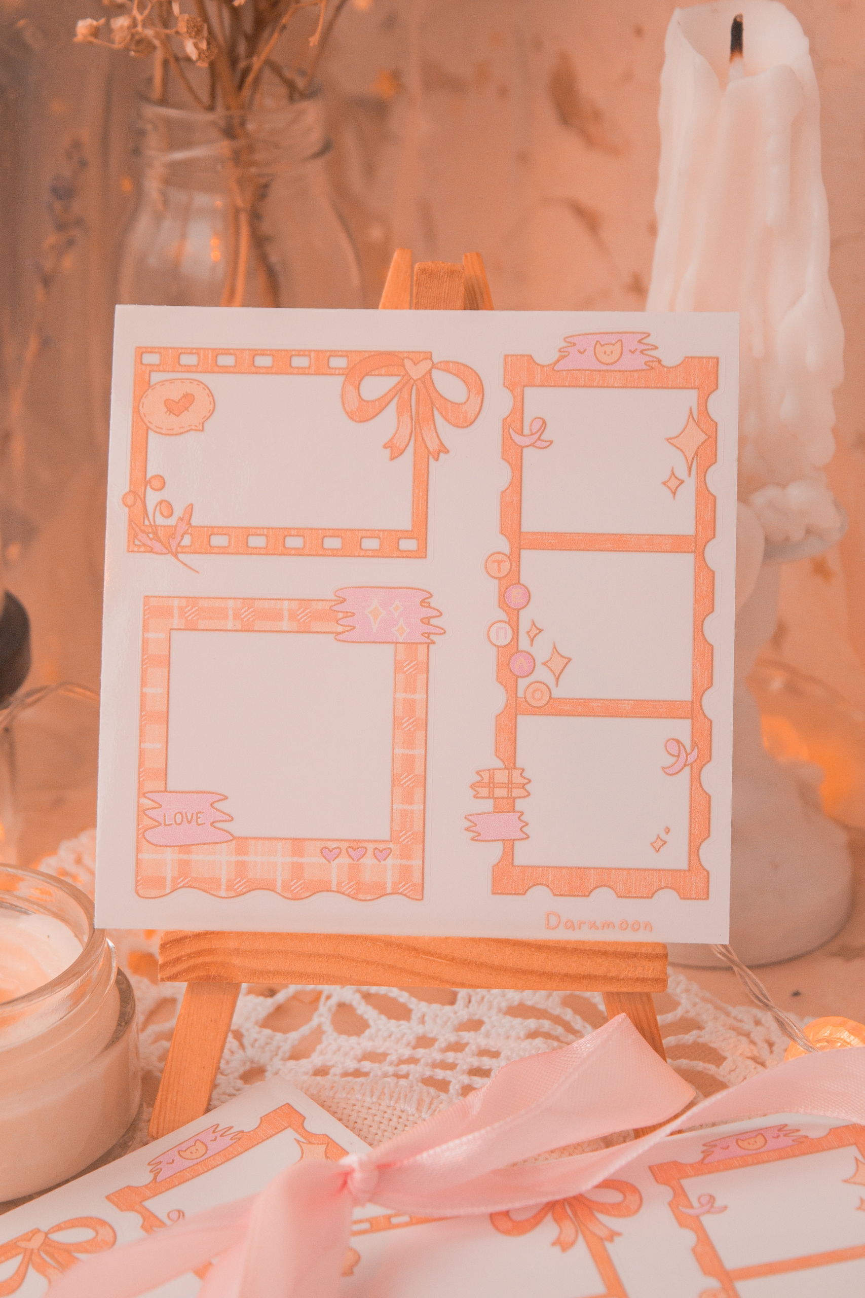 Стикерпак прозрачный «фотоплёнки»