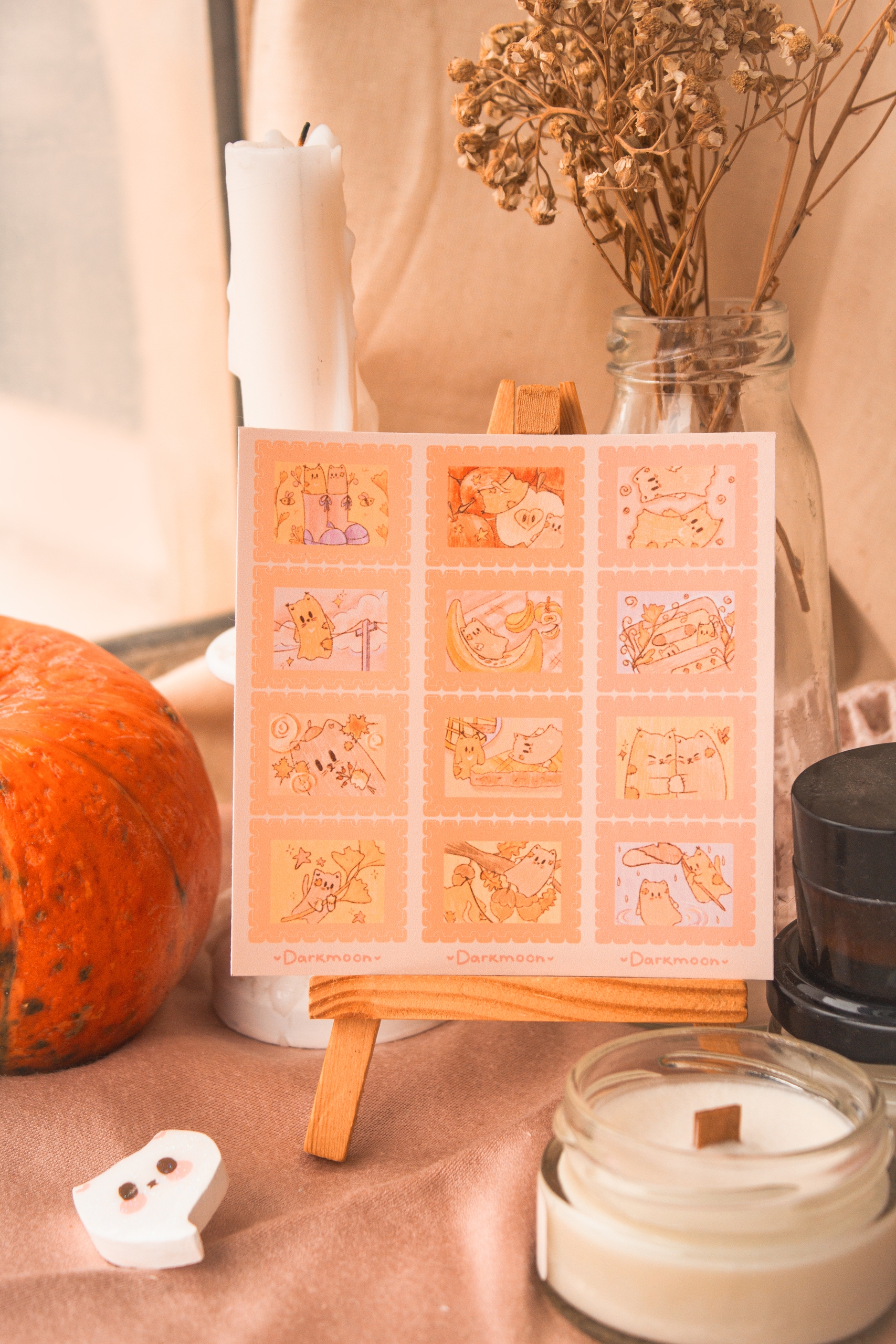 Стикерпак «призрачные марки»