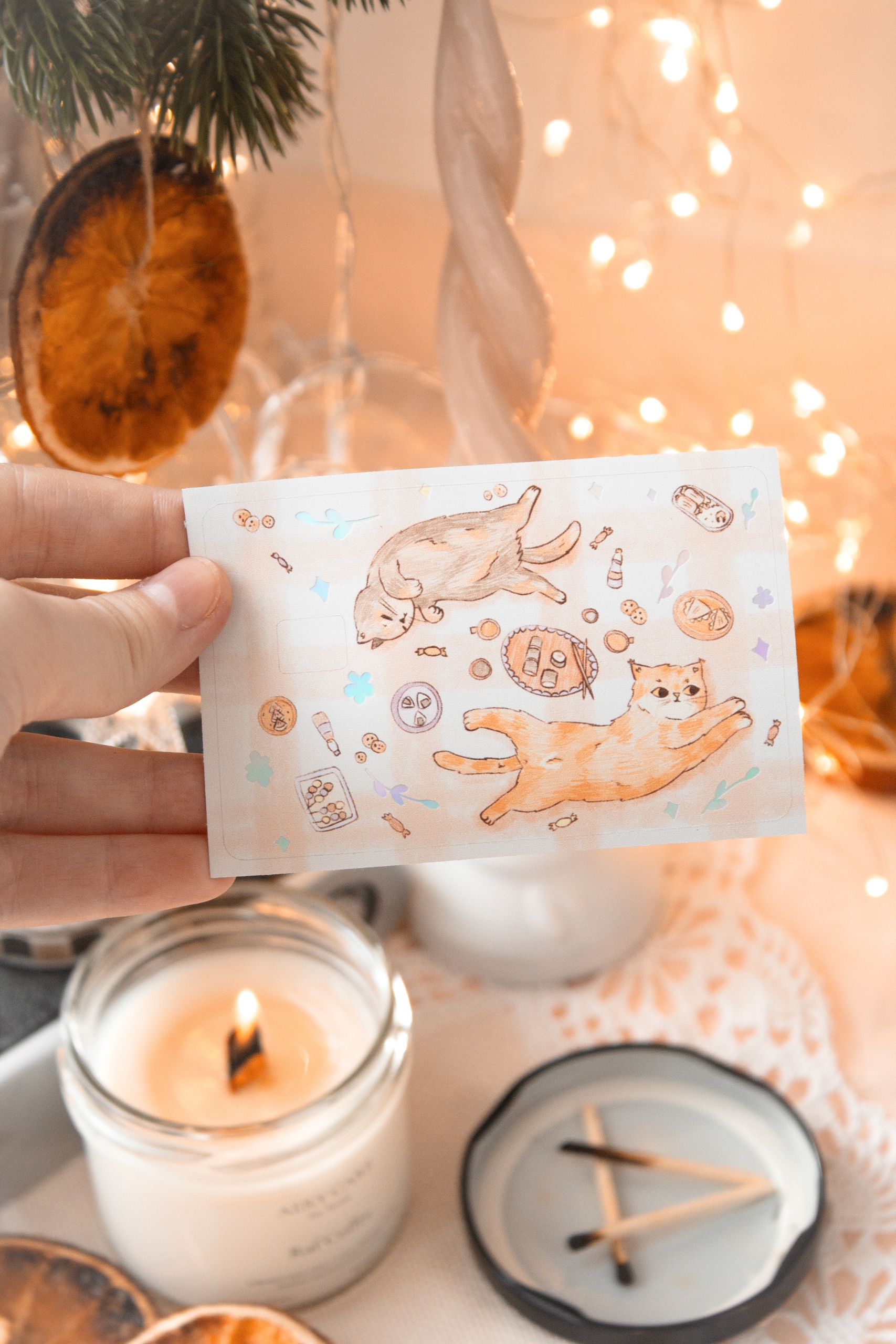 Наклейка на карту "Обжоры"