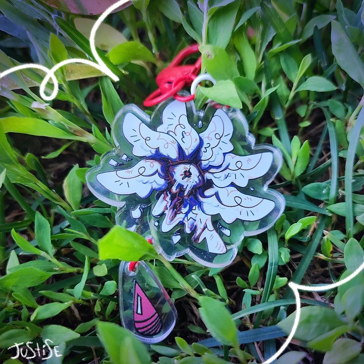 Брелок составной ангел