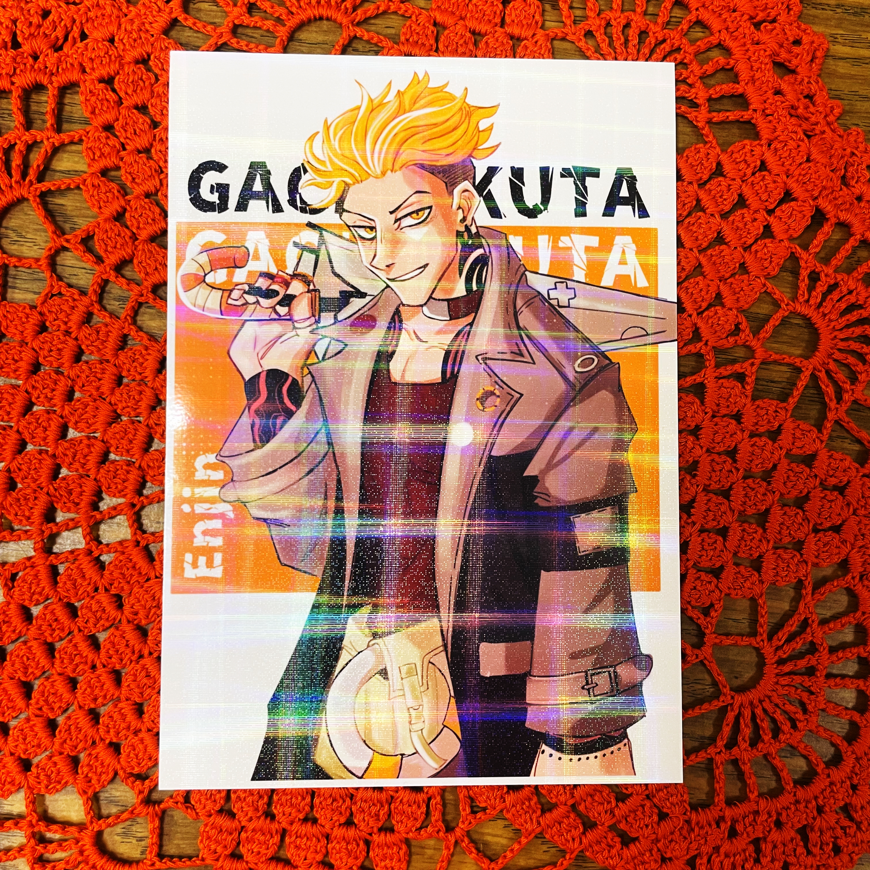 Принт А5 Гачиакута Энжи лам