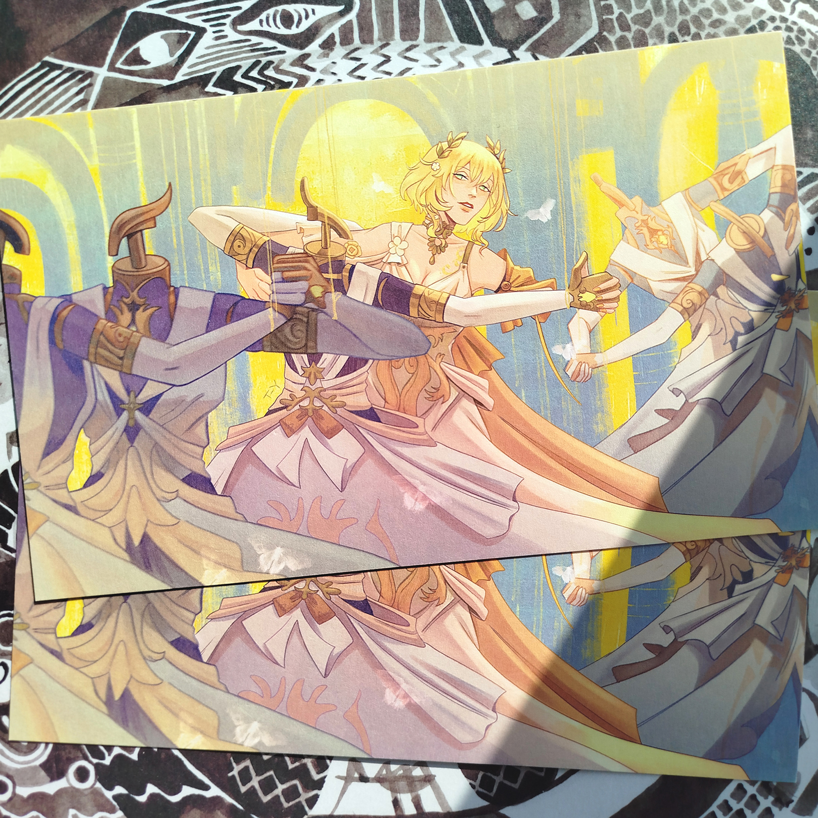 Принт Аглая