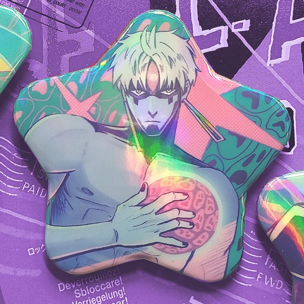 Значок Дандадан Дзидзи