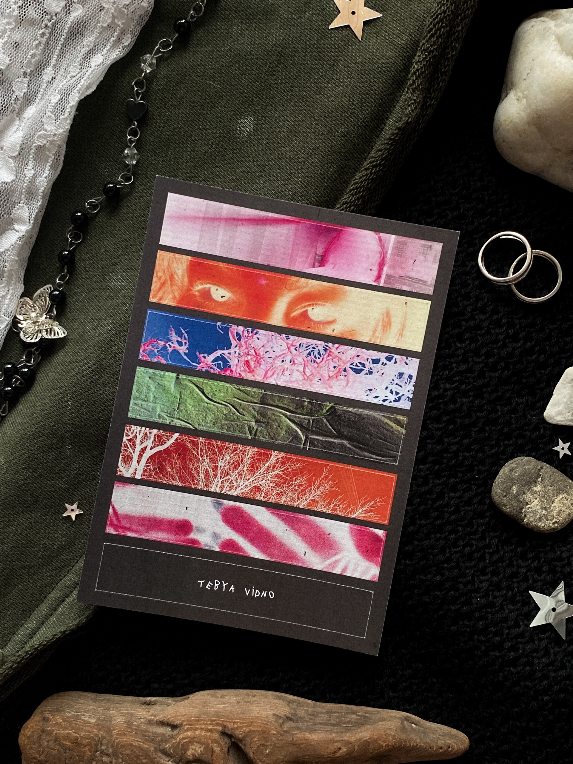 бумажный стикерпак | цвет