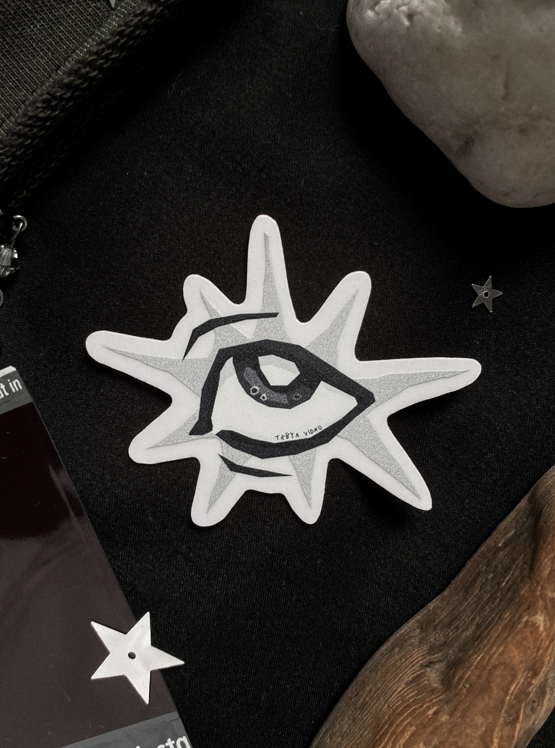 соло-стикер | звезда (пленка)