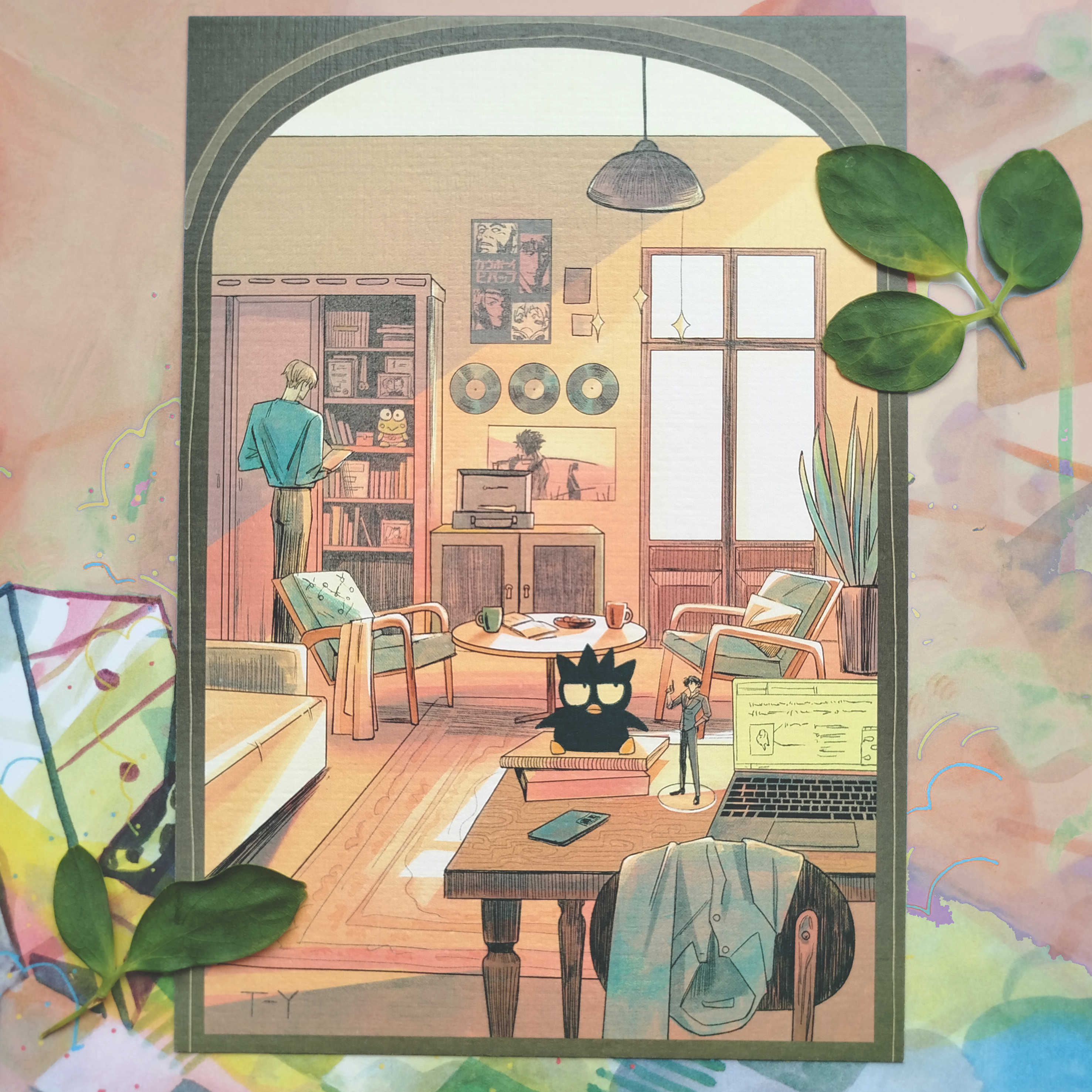 Принт А5 Солнечный вечер