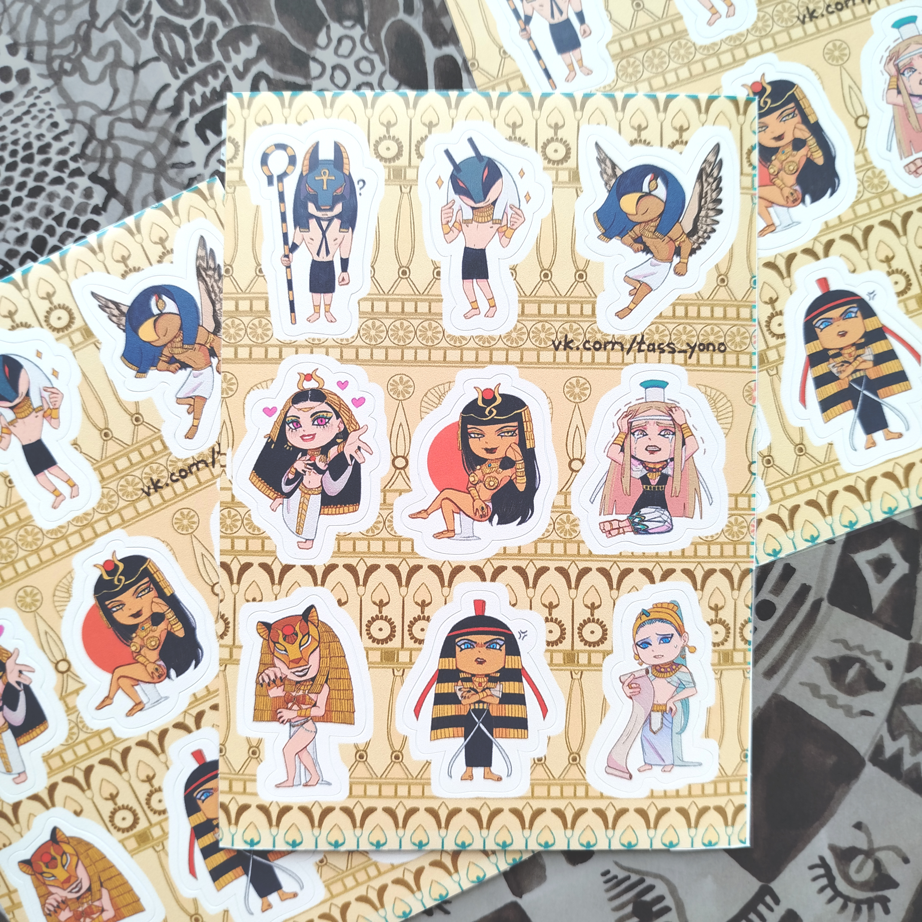 Стикерпак А6 Эннеада