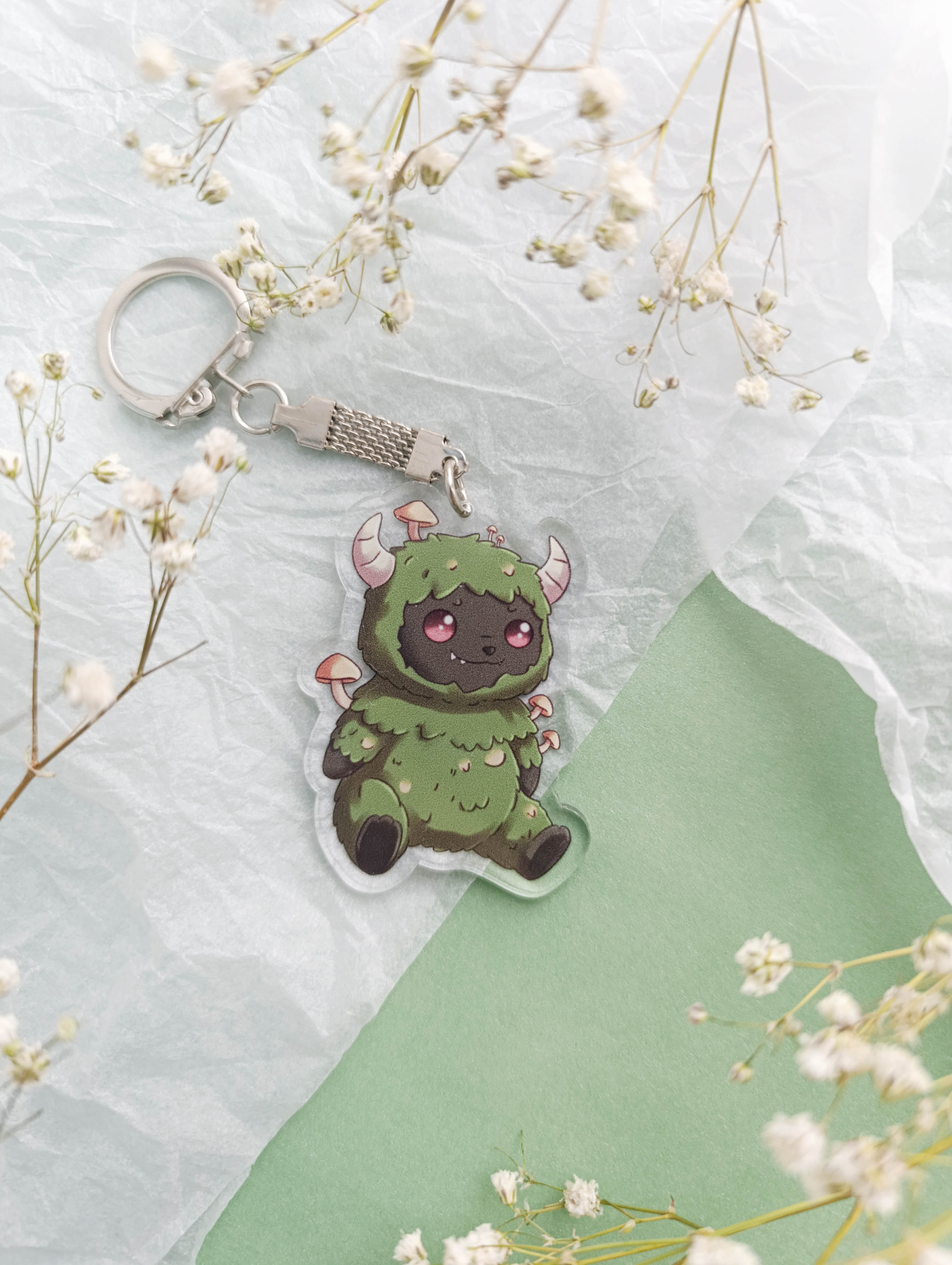 Брелок "Лесной монстрик б"