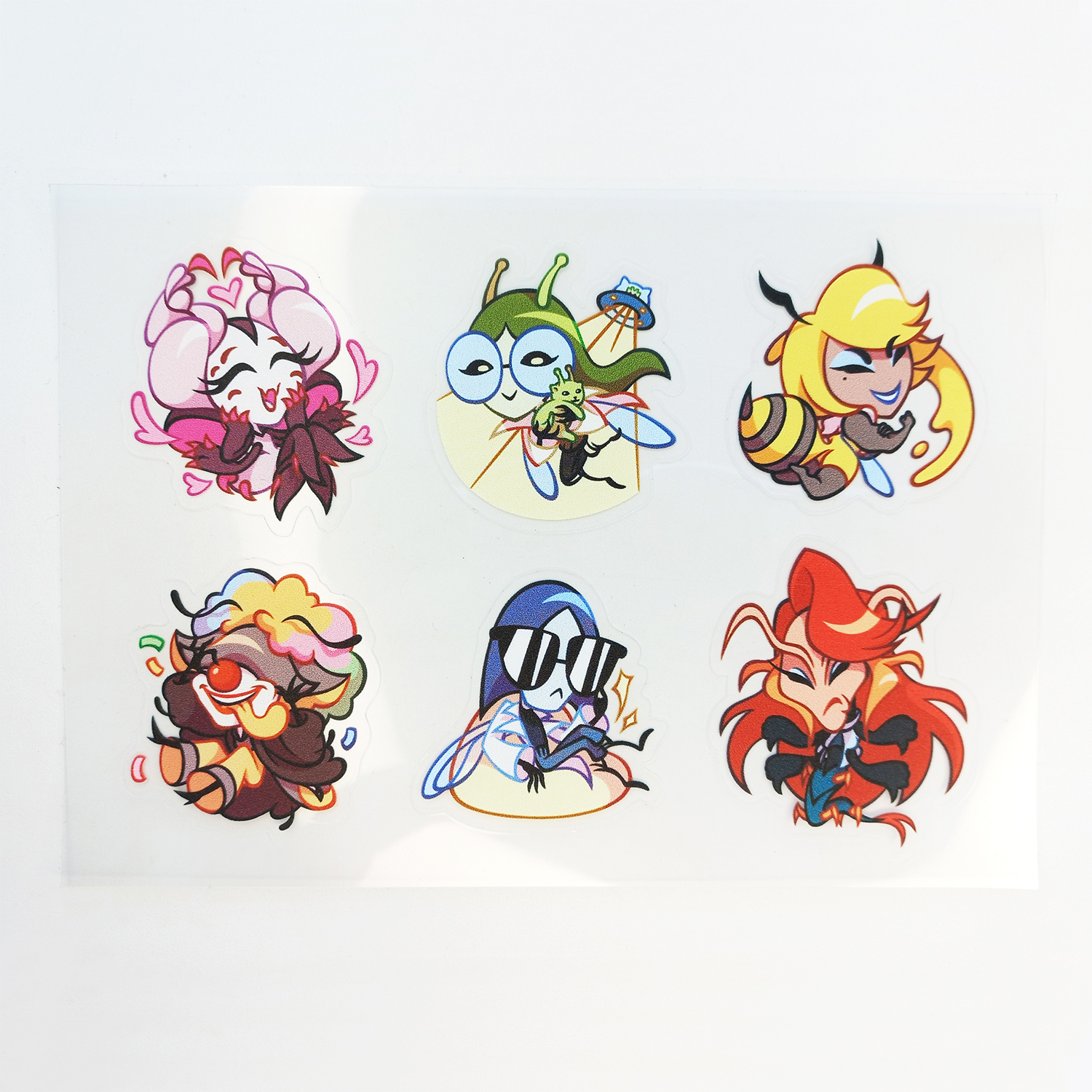 Наклейки BUG GENE молочный улун