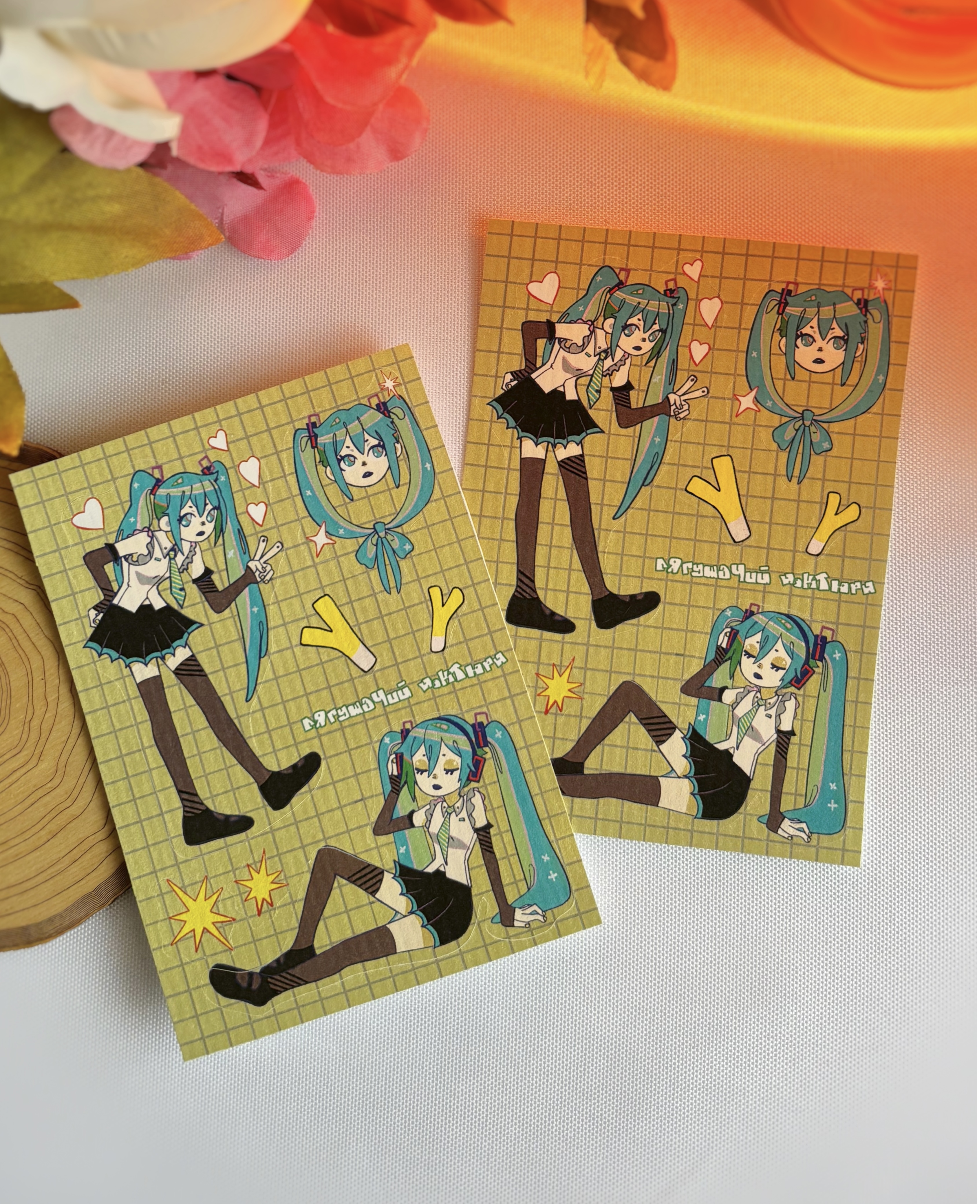 Стикеры "Мику"