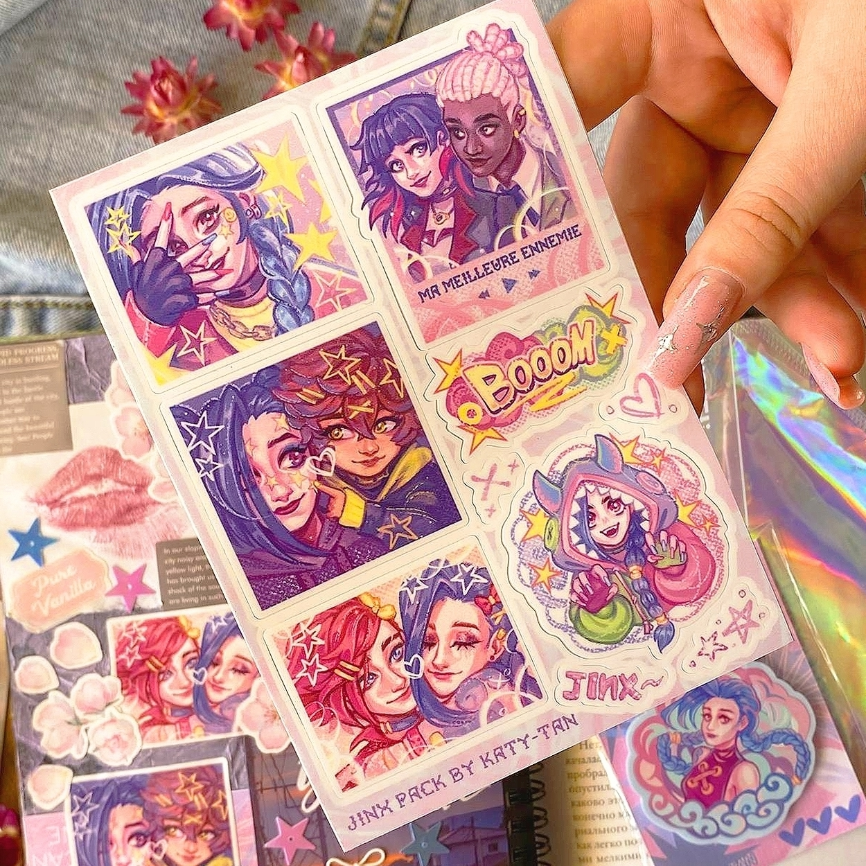 Стикеры Джинкс