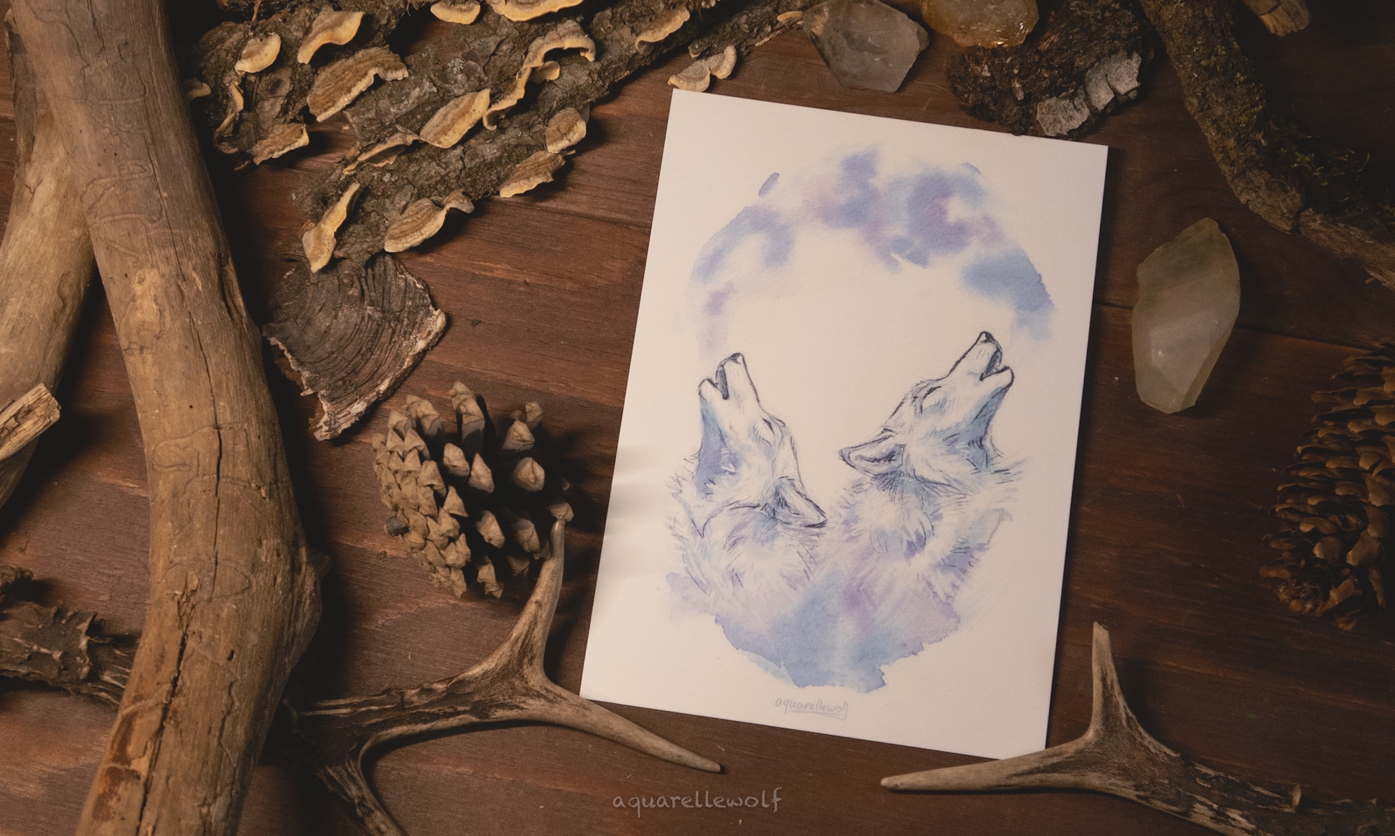 Открытка “Вой” 19х13,6