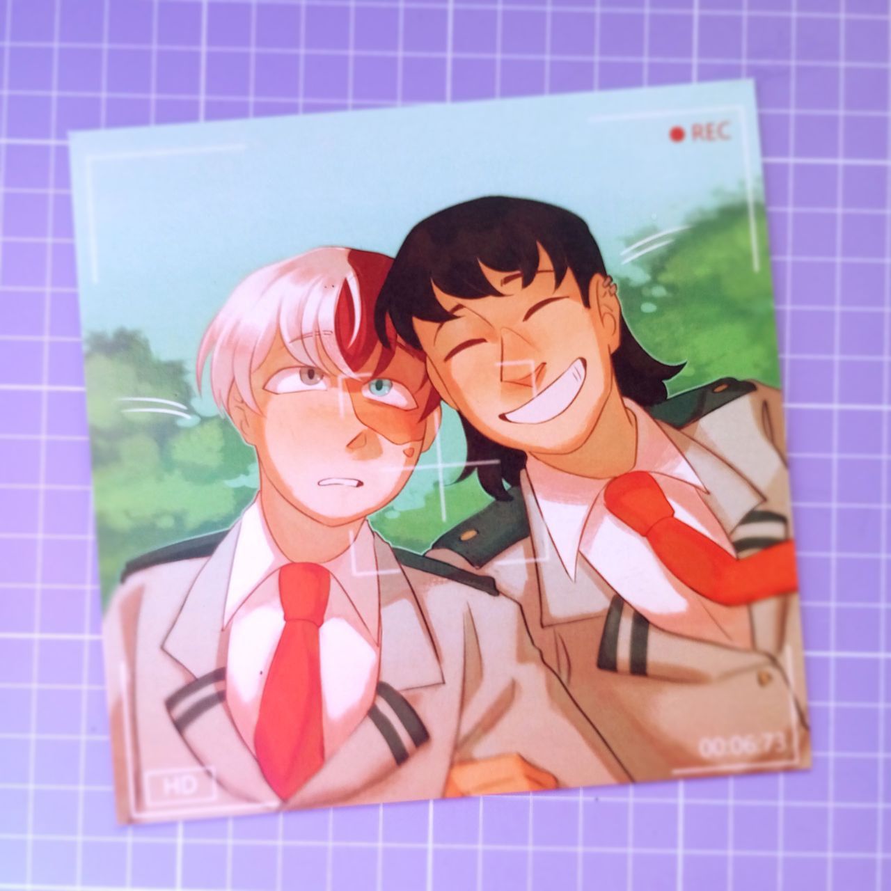 Принт Тодороки и Серо