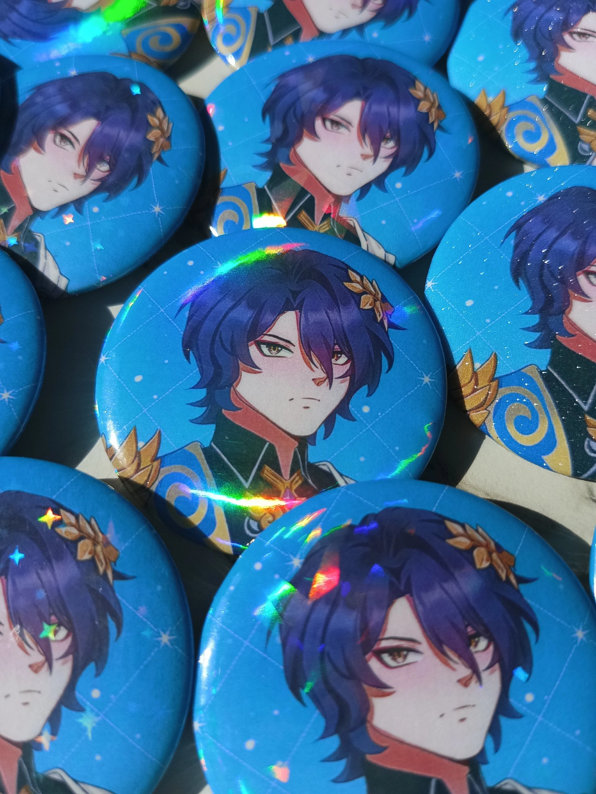 Значок Круглый 44 мм Рацио