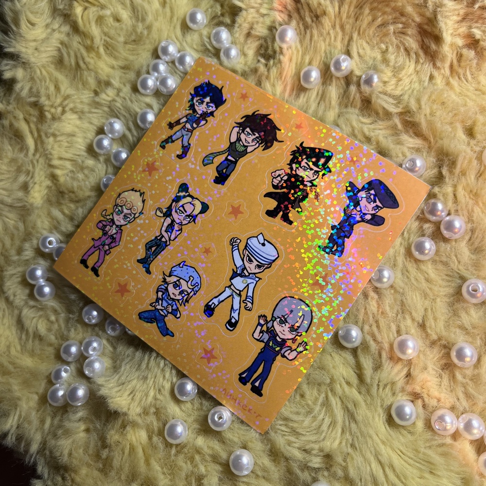 Стикерпак ДжоДжо