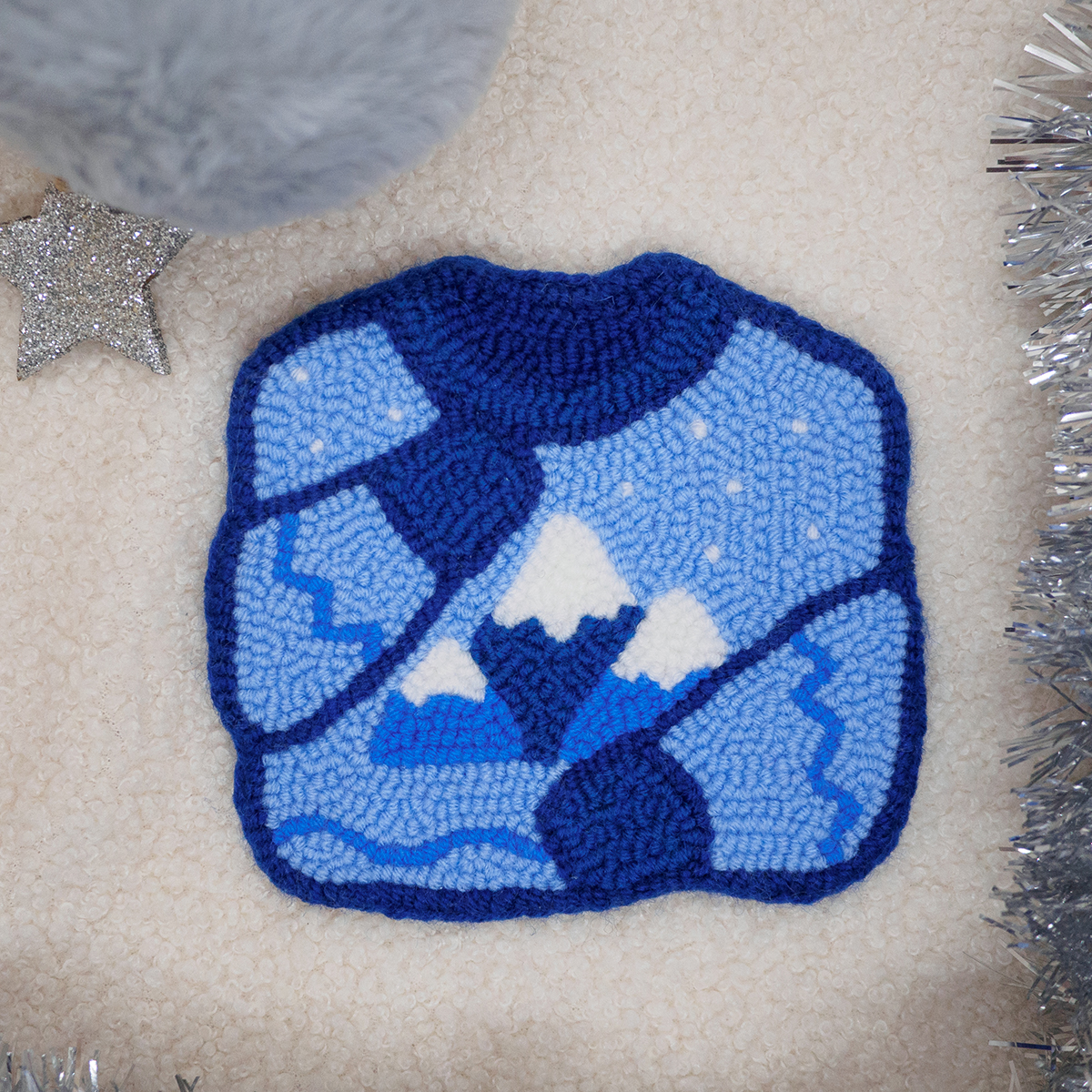 Коврик "Свитер" (горы)