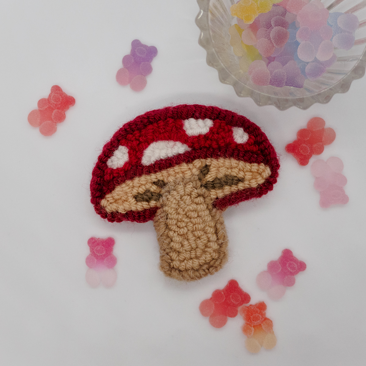 Значок/брошь "Мухомор"