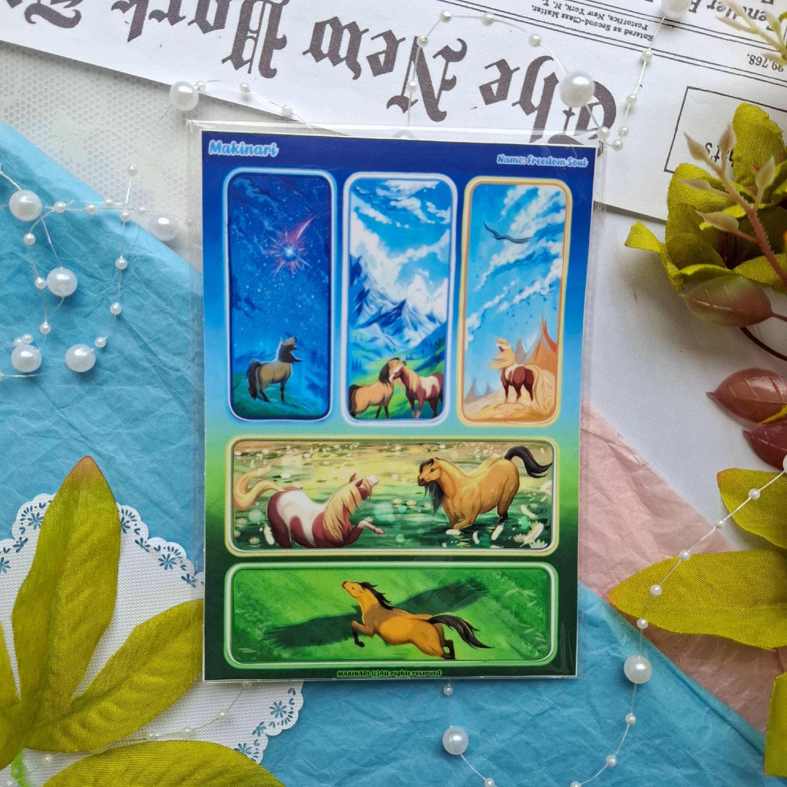 Стикерпак А6 Спирит