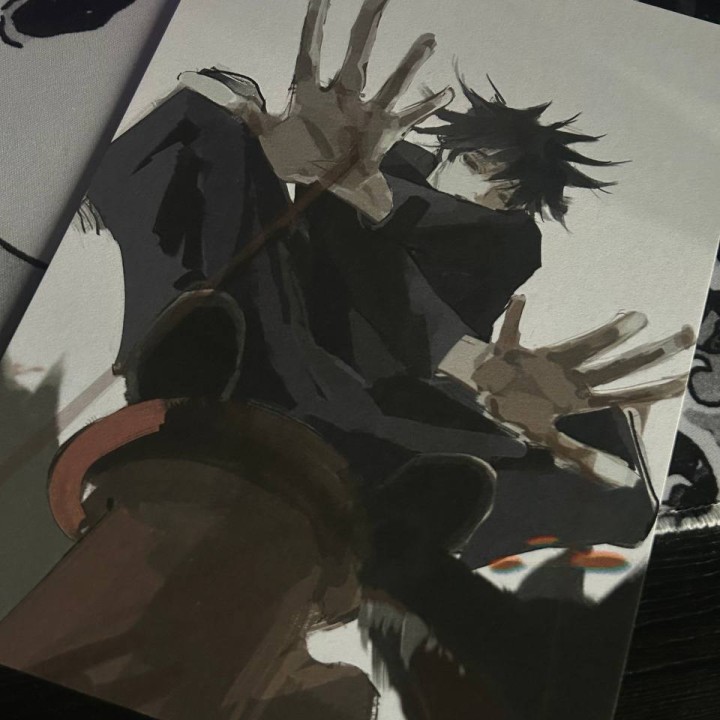 Открытка Мегуми гидрант