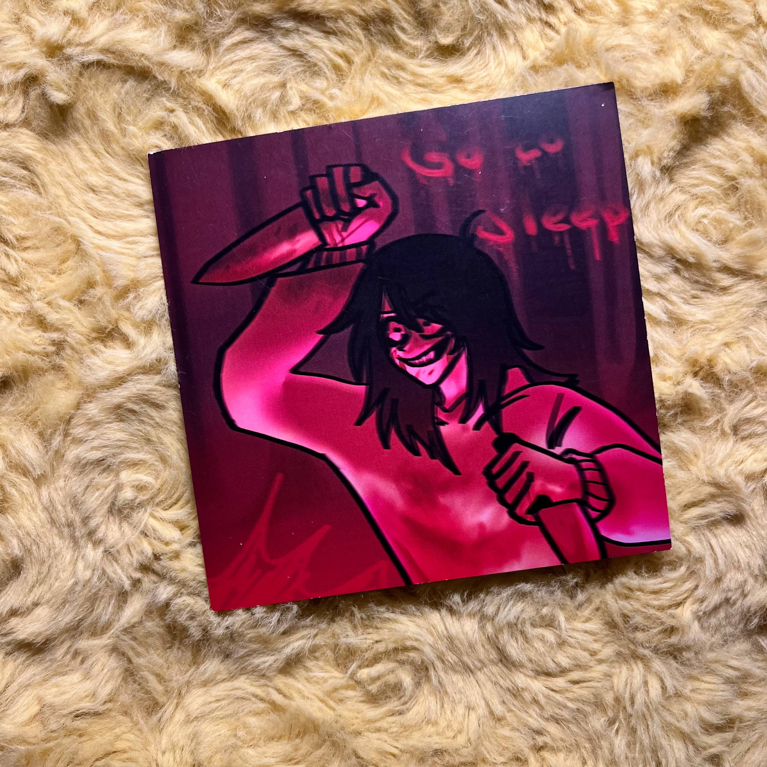 Открытка Джефф квадрат