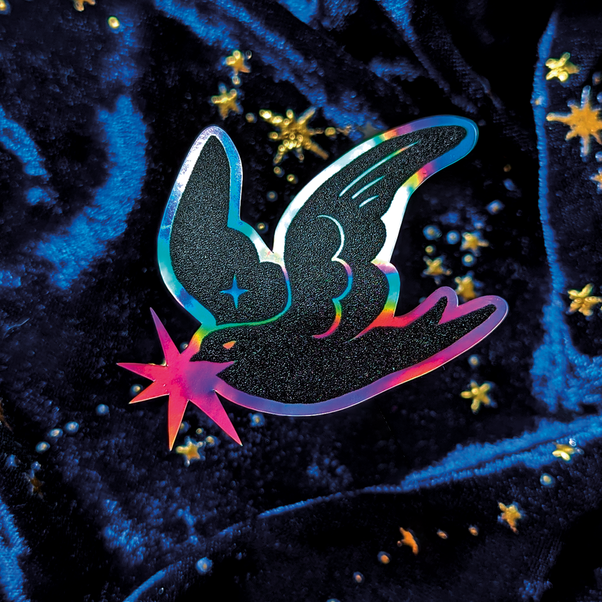 Голо стикер стриж