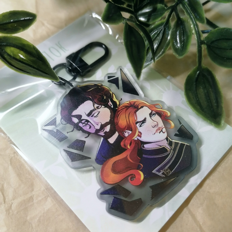 Брелок Маэль и Гюстав Clair Obscur Expedition 33