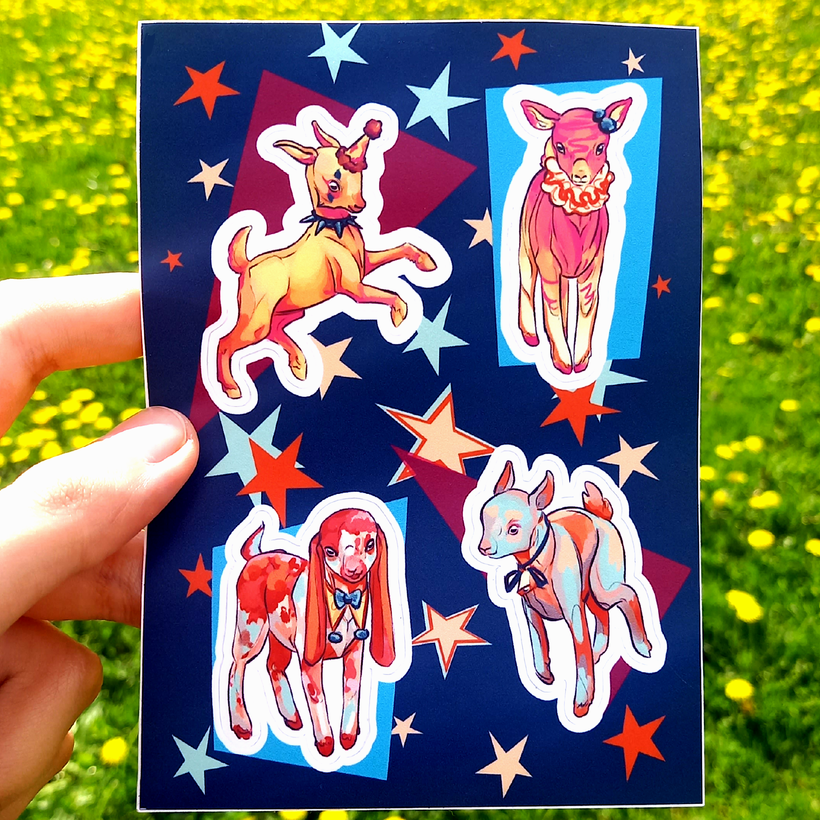 Стикерпак А6 Козлята