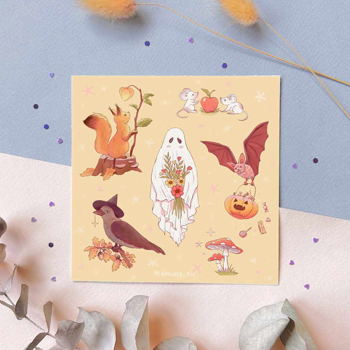 Стикерпак Лесной 12х12