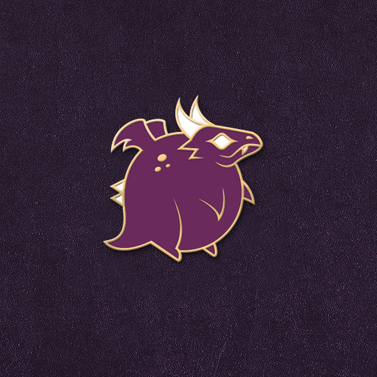 Пин “Фиолетовый дракон”