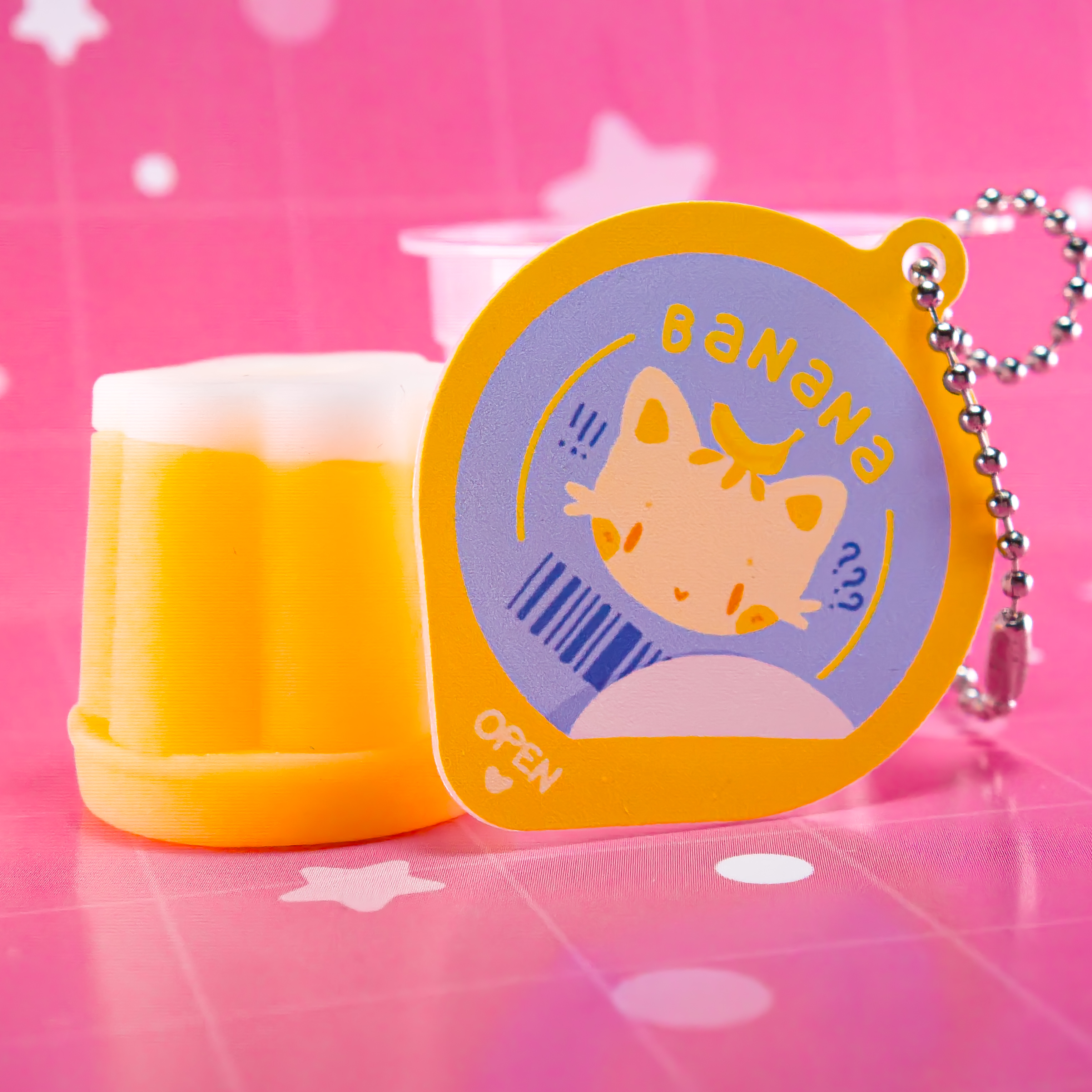 Брелок-пудинг Банан