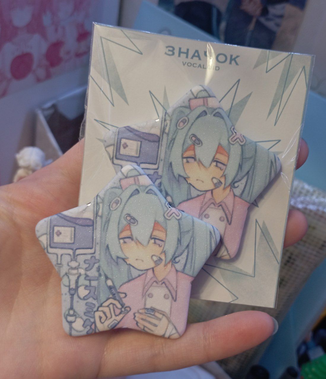 Значок Мику