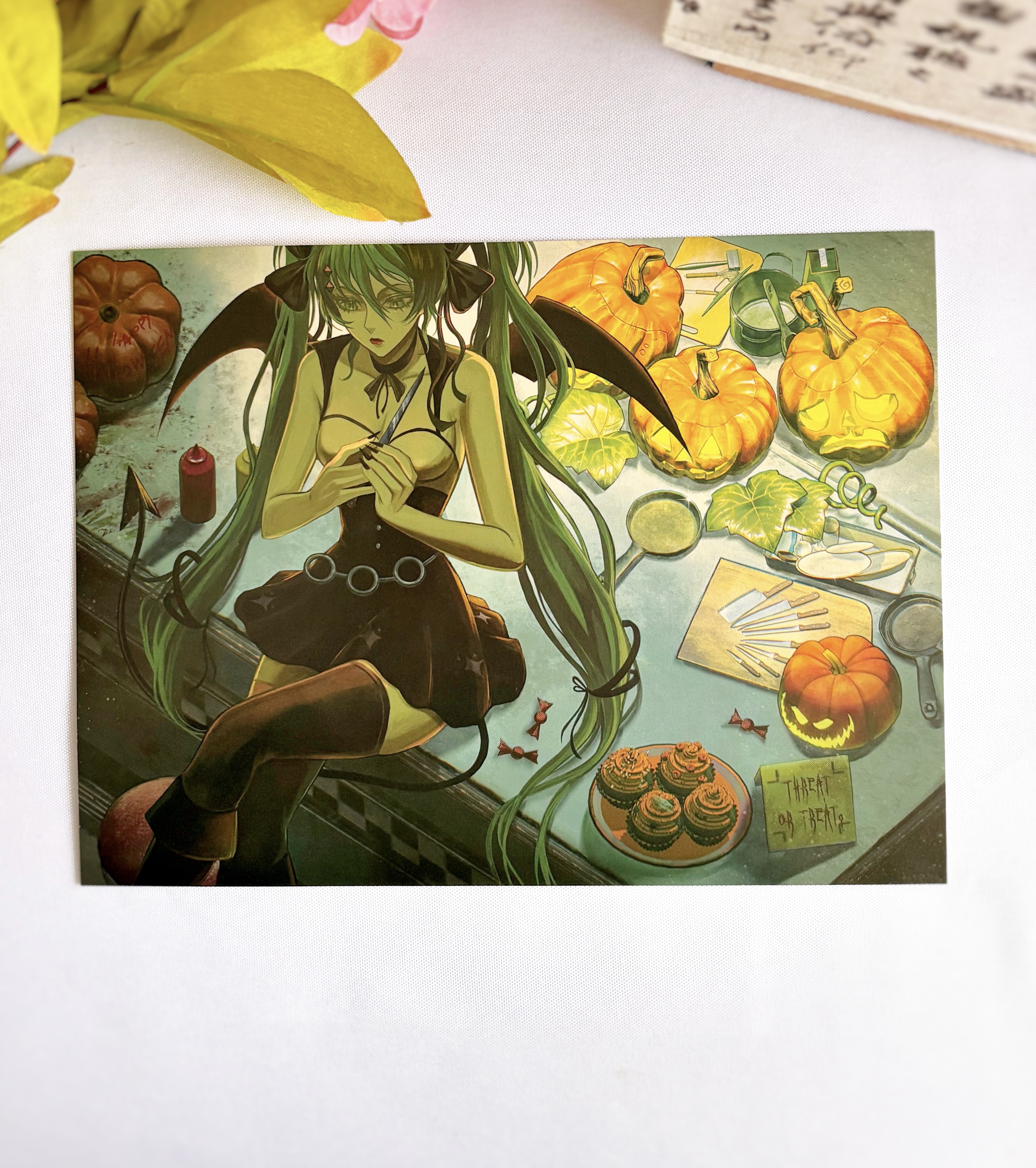 Принт "Мику Хэллоуин"