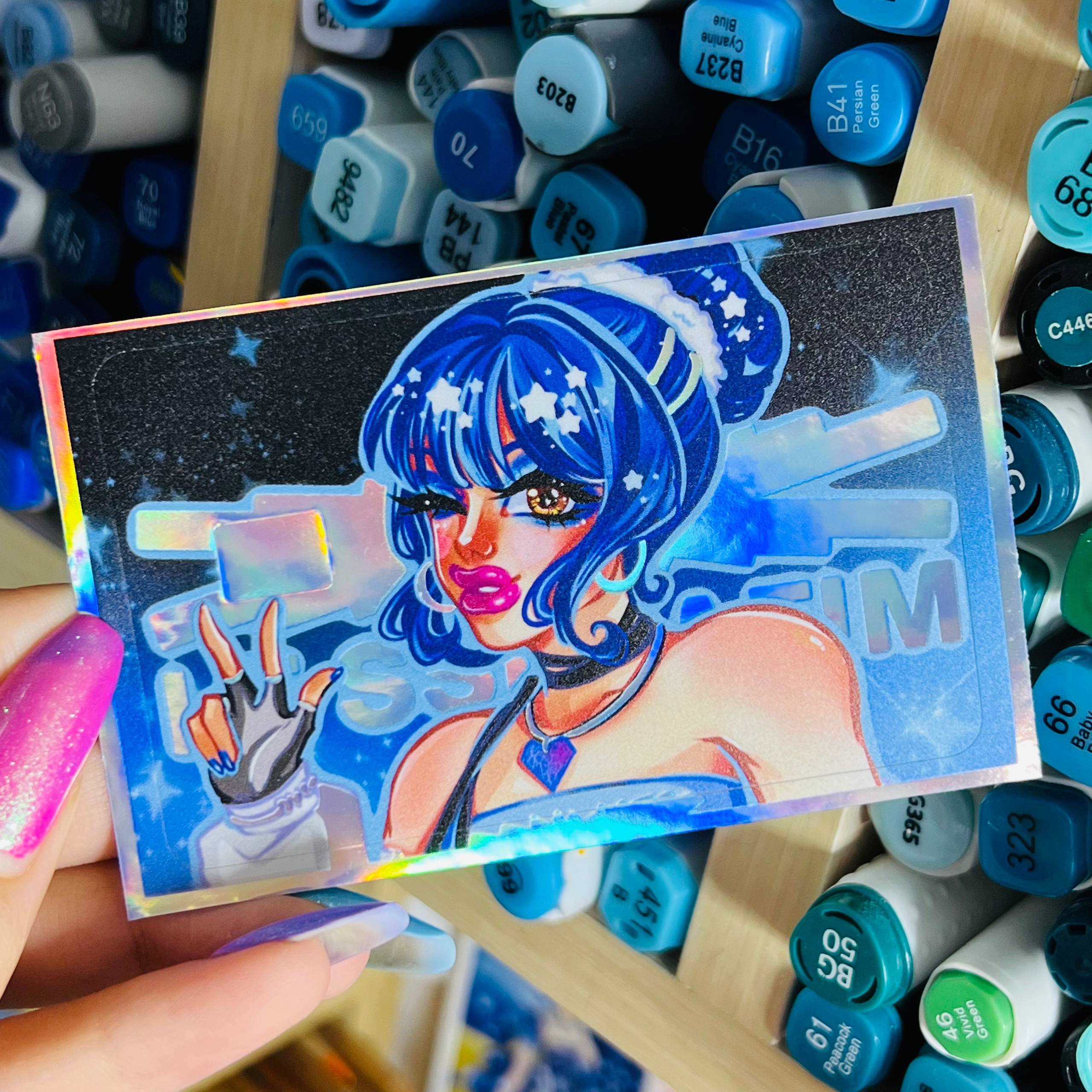 Наклейка на карту Дива