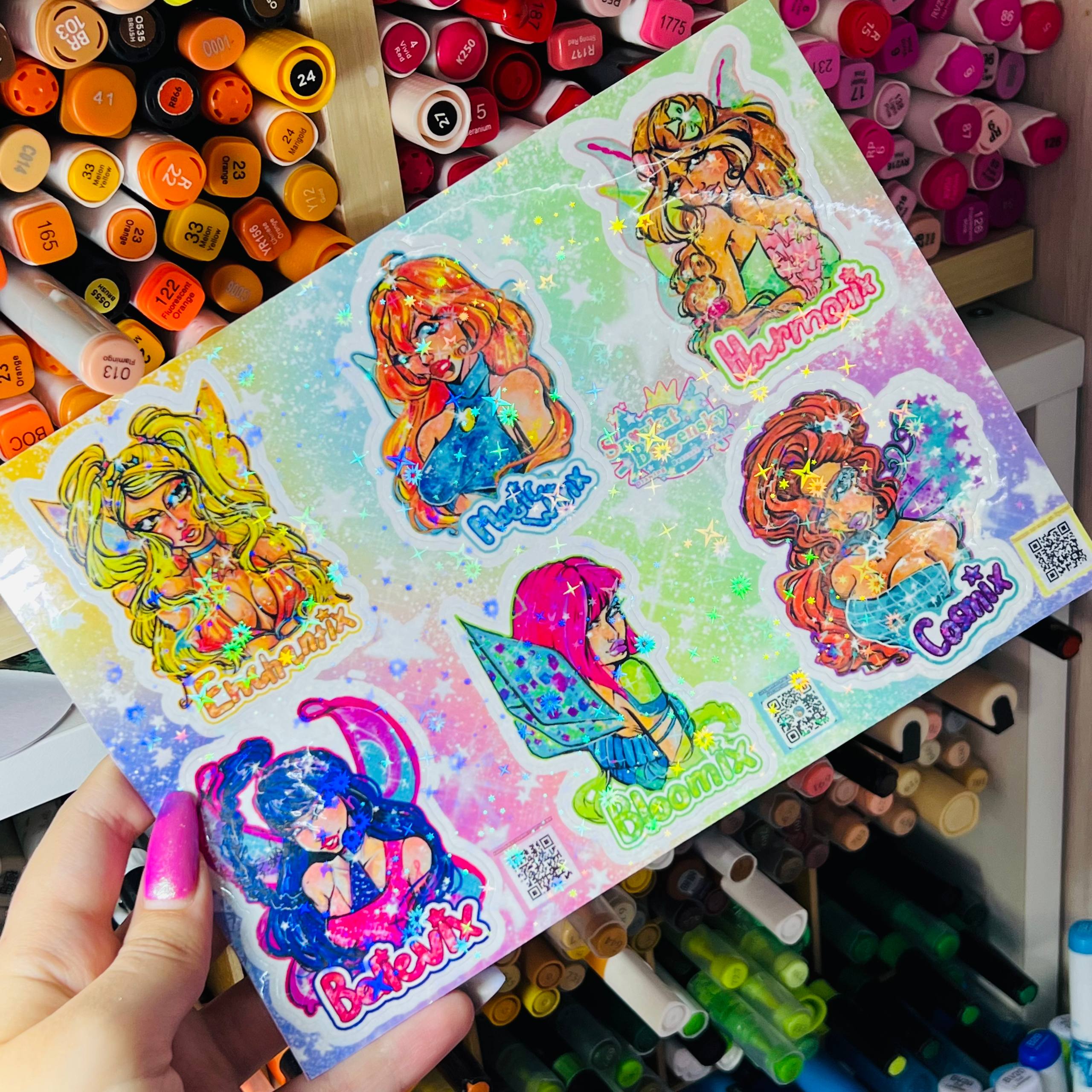 Стикерпак Винкс