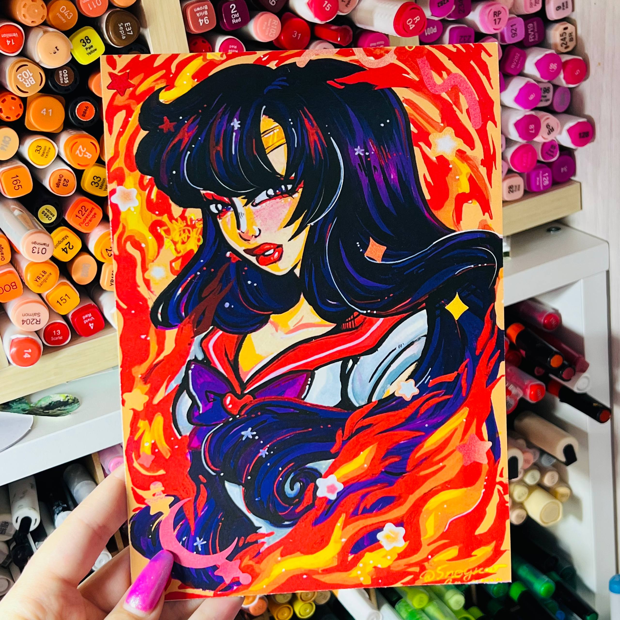 Открытка А5 Сейлор марс