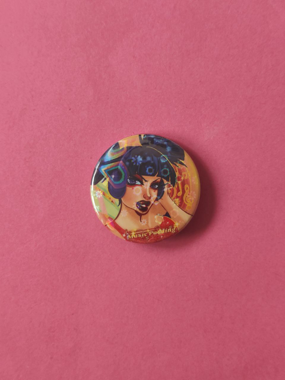 Значок 37 мм Муза