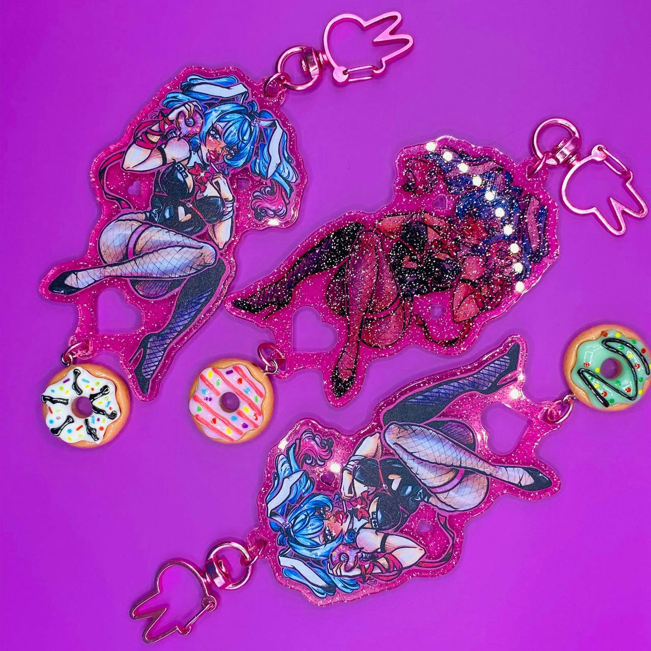 Брелок Мику зайчик