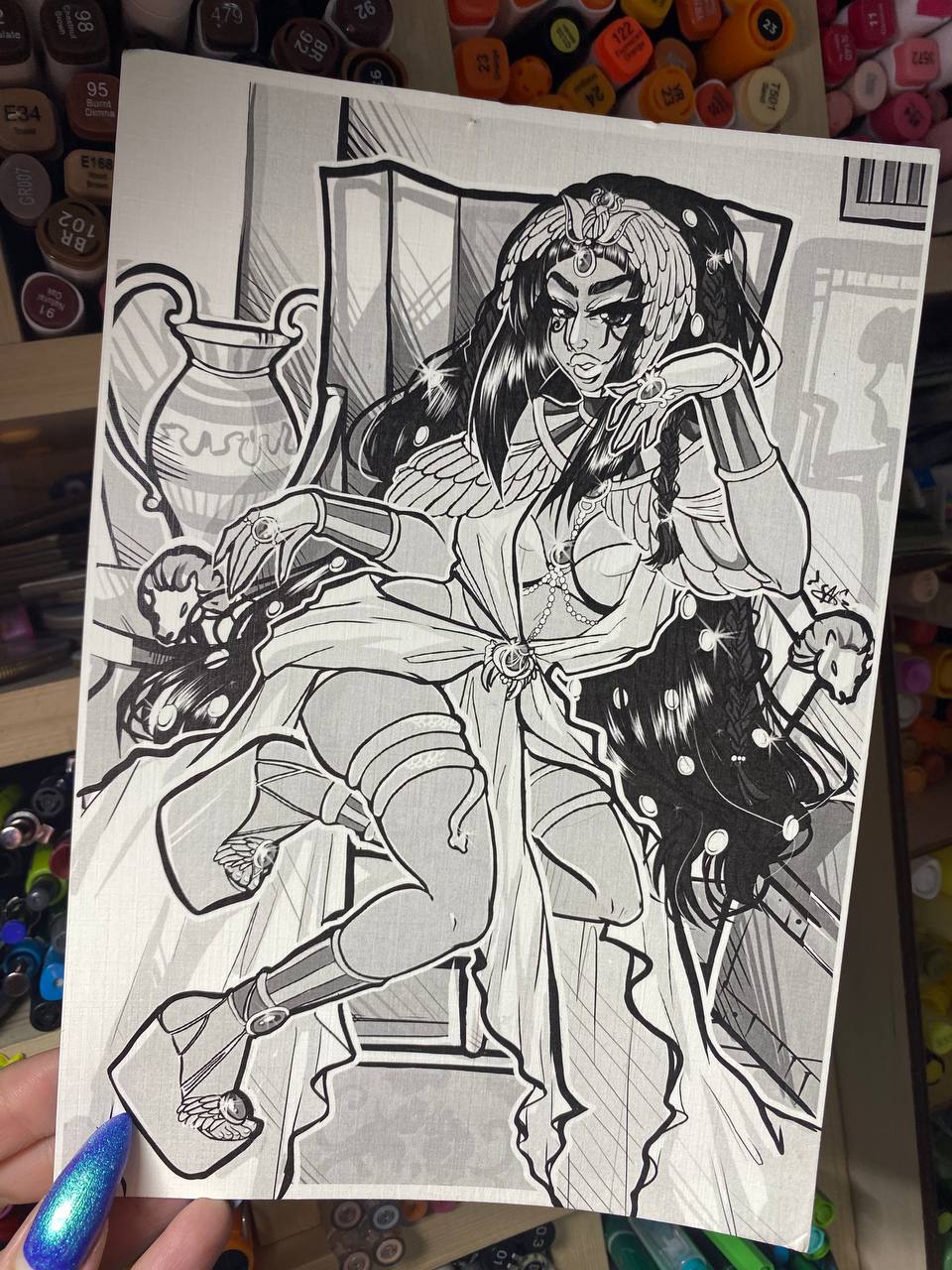 Открытка А5 Клеопатра