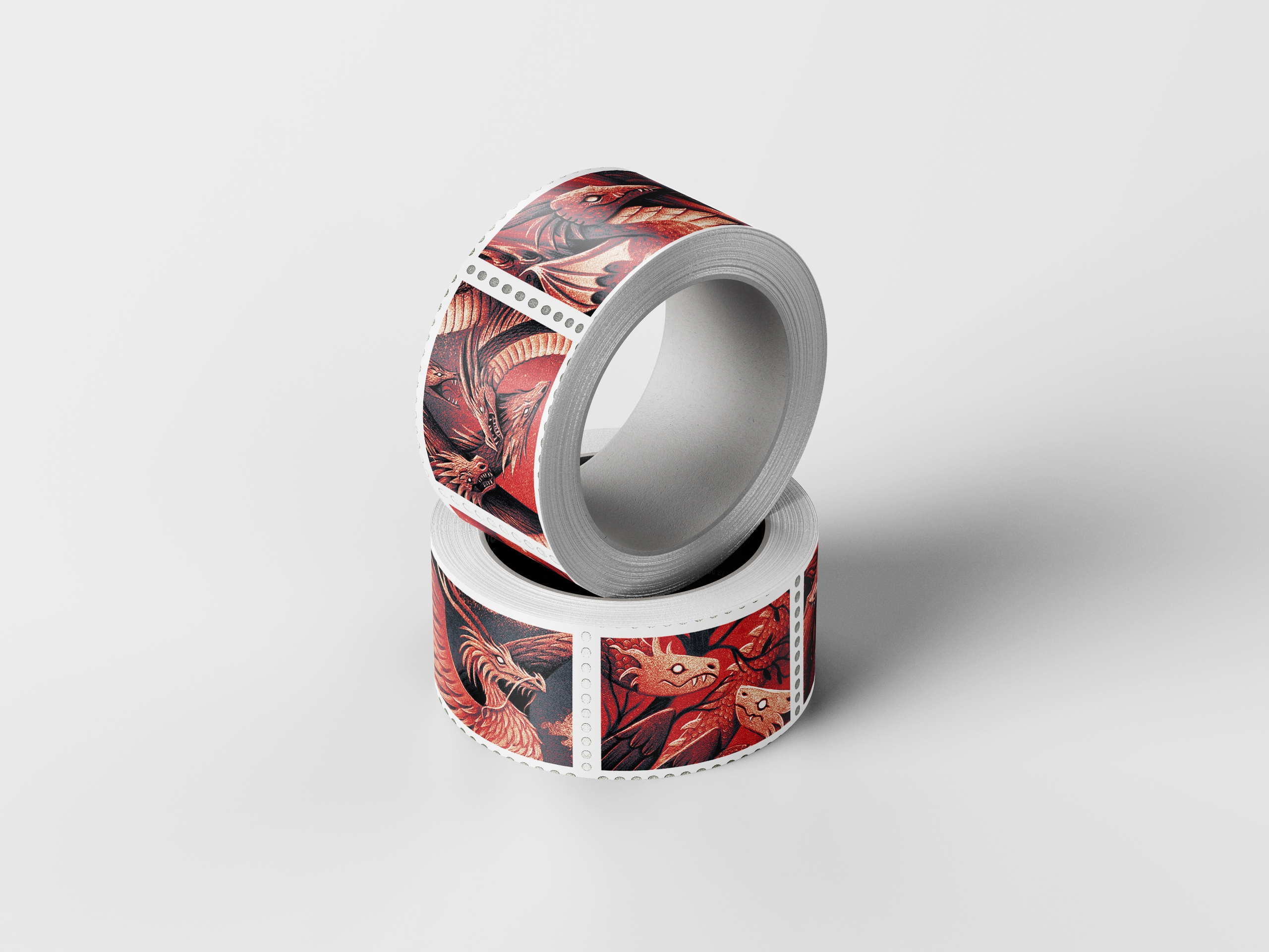 Скотч “Легендарные драконы”