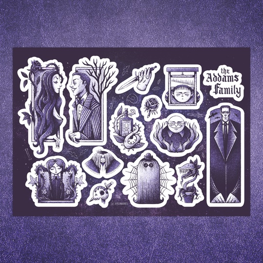 ст-к А5 Семейка Аддамс