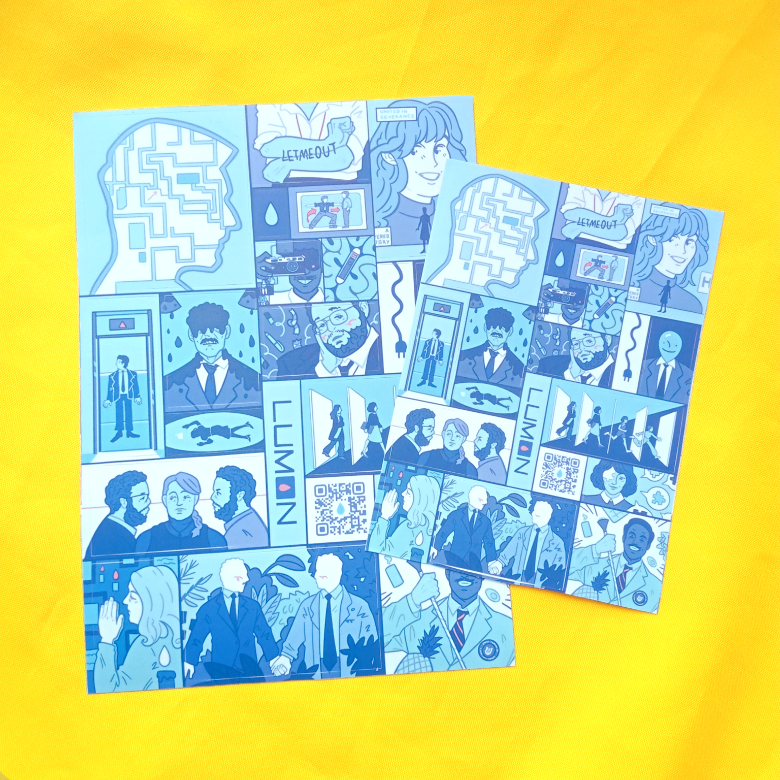 Стикерпак "Severance A6"